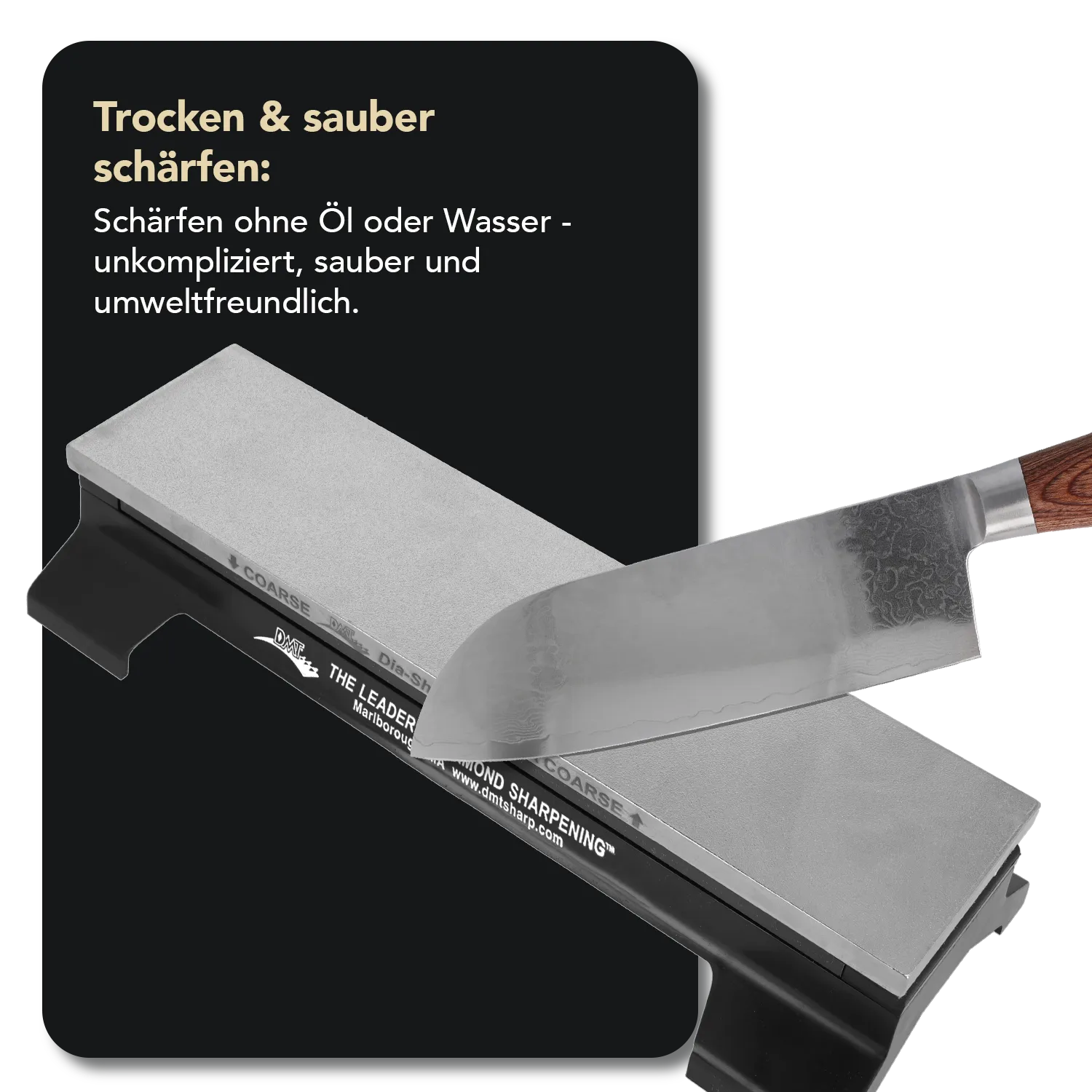 Dia-Sharp® Diamant Schleifstein 12" mit MagnaBase™ Basis Extragrob / Grob, D12CX-WB