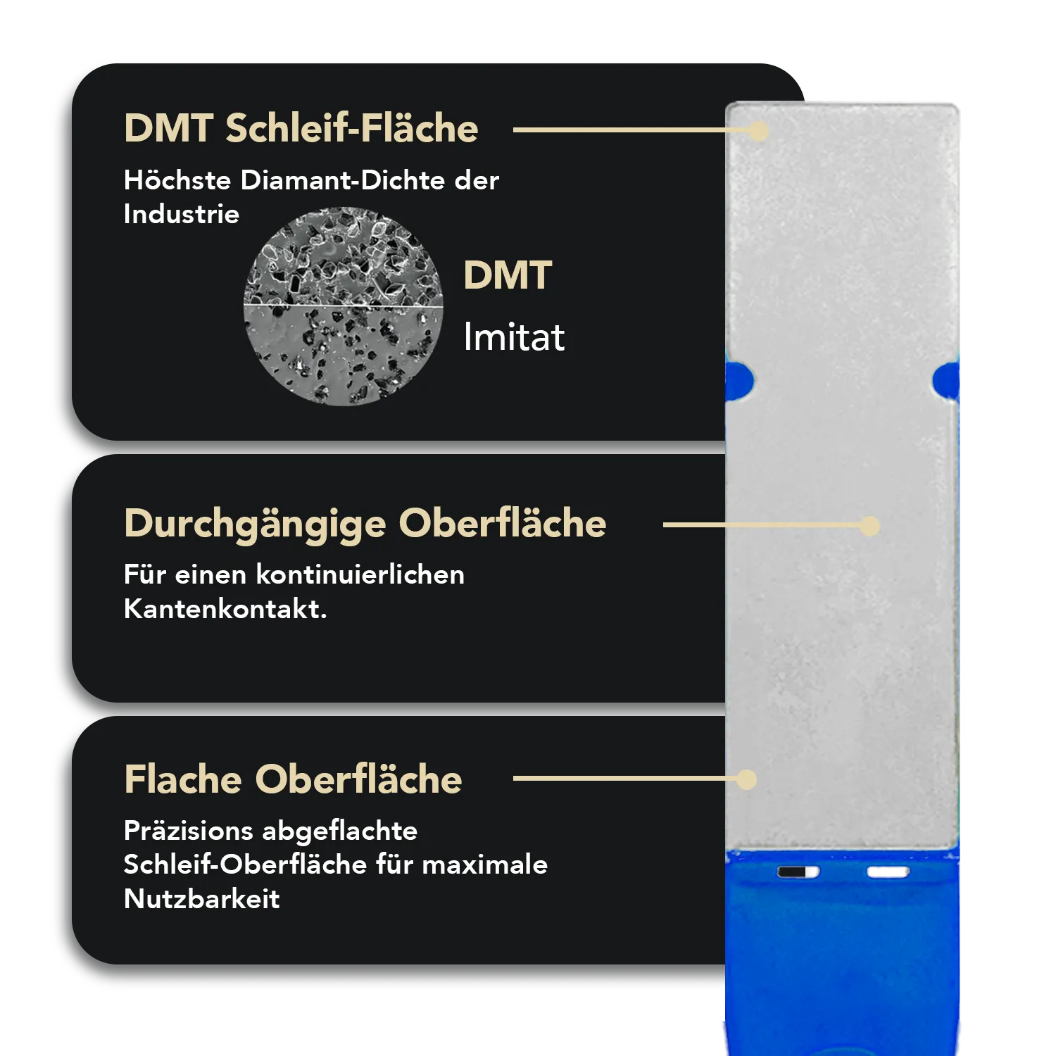 Dia-Sharp® Diamond Mini-Hone®  Diamant Schleiffeile Grob / Fein / Extrafein, D2K