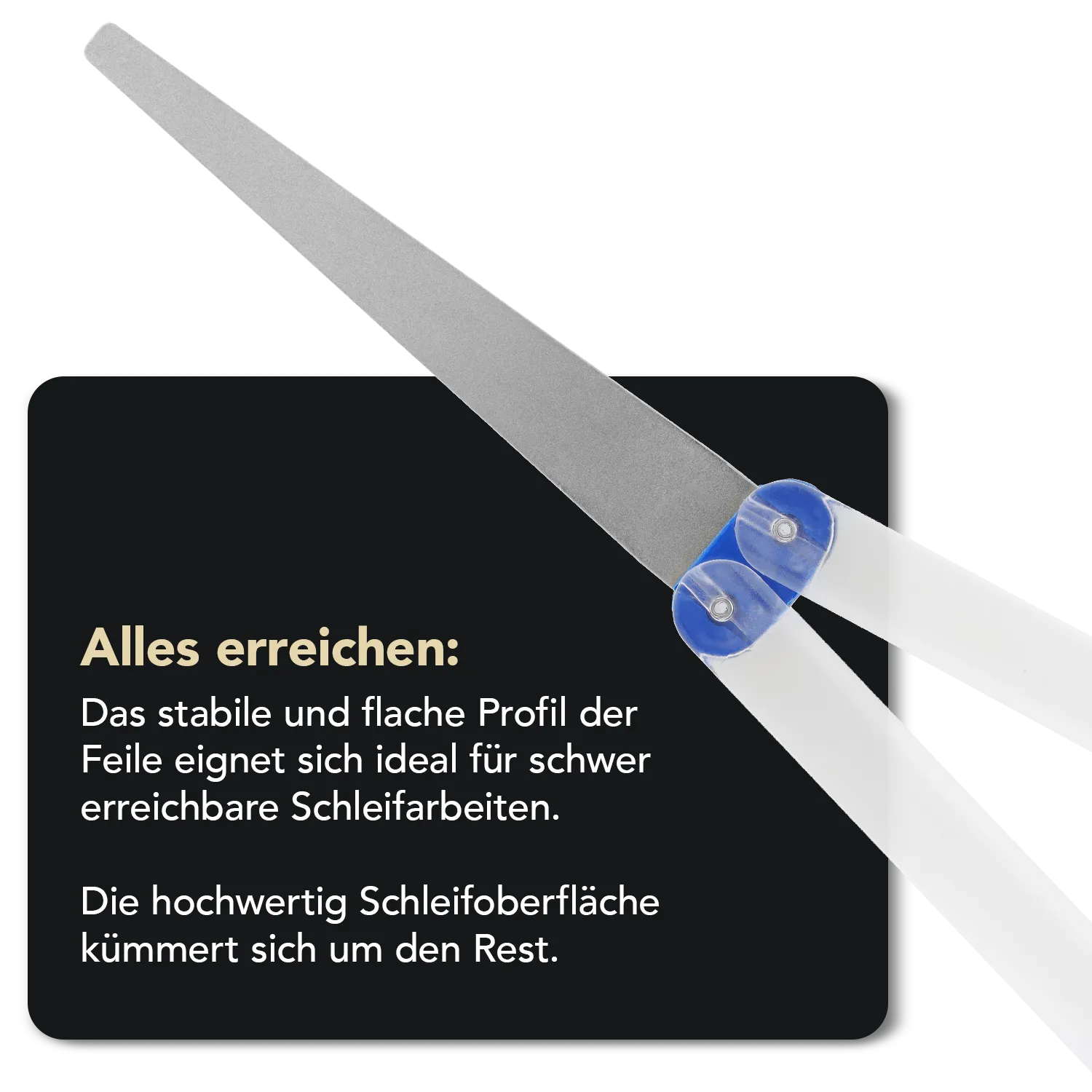 Diafold® flache Schleiffeile Grob, FFC