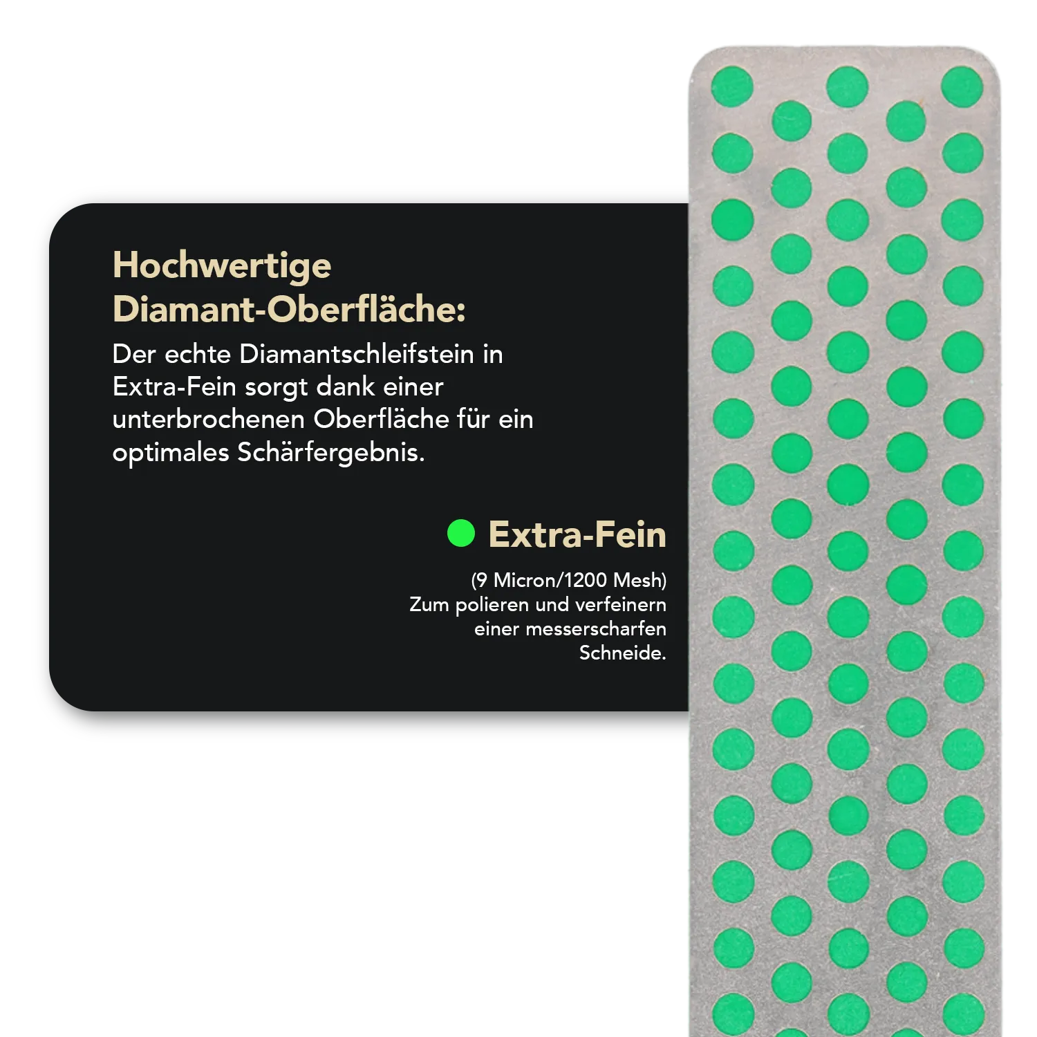 Diamond Whetstone™ Diamant Taschenschleifstein für Aligner 4" Extrafein, A4E