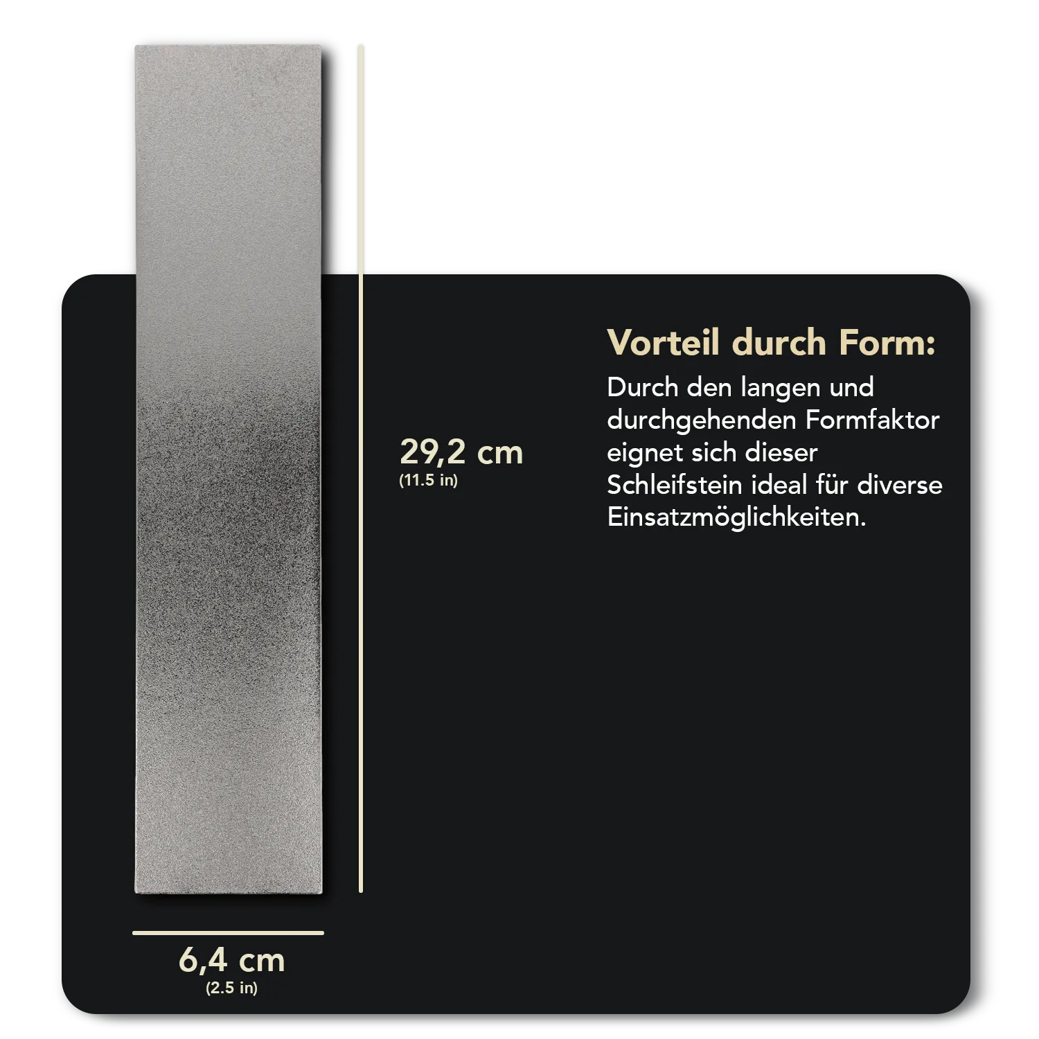 Dia-Sharp® Diamant Schleifstein 11,5" Extragrob, D11X