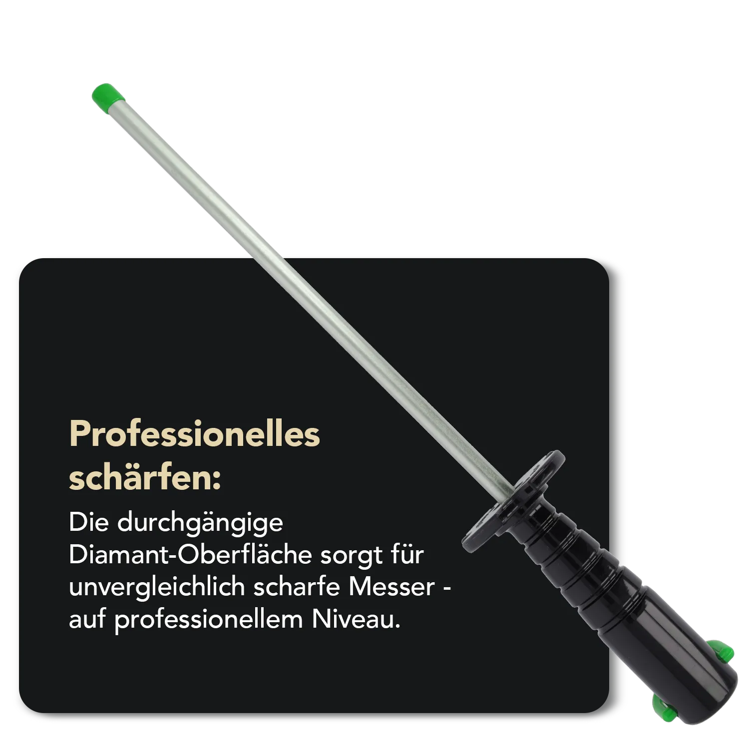 Diamond Steel™ Diamant Schleifstab 12" Extrafein, DS2E Diamond Steel™ Diamant Schleifstab 12" Extrafein, DS2E