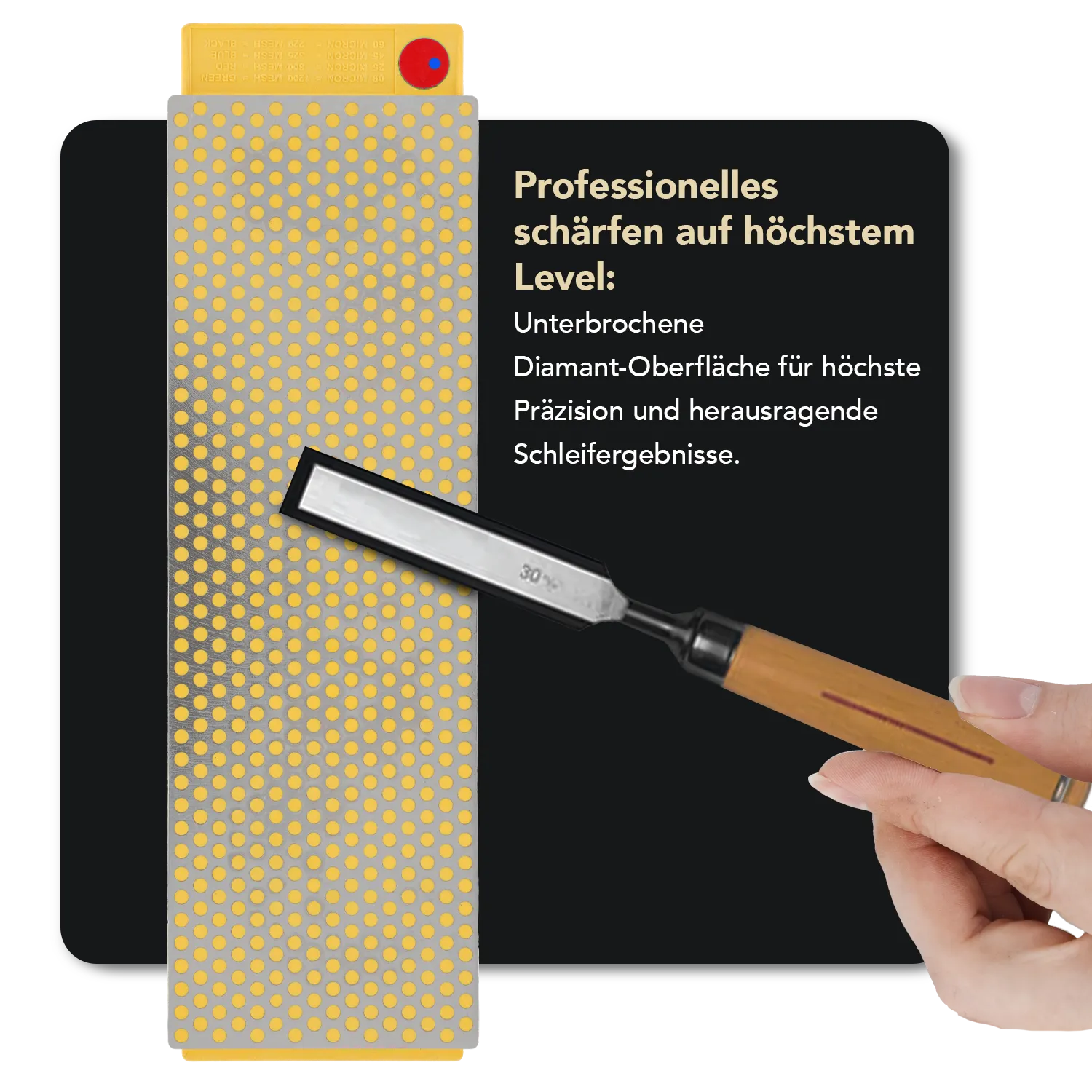 DuoSharp® Diamant Schleifstein 8" Grob / Fein, W8FCNB