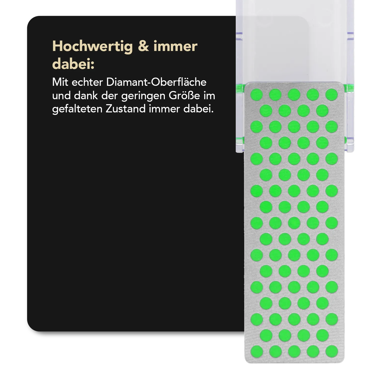 Diamond Whetstone™ Mini-Sharp® Diamant Taschenschleifstein Extrafein, F70E