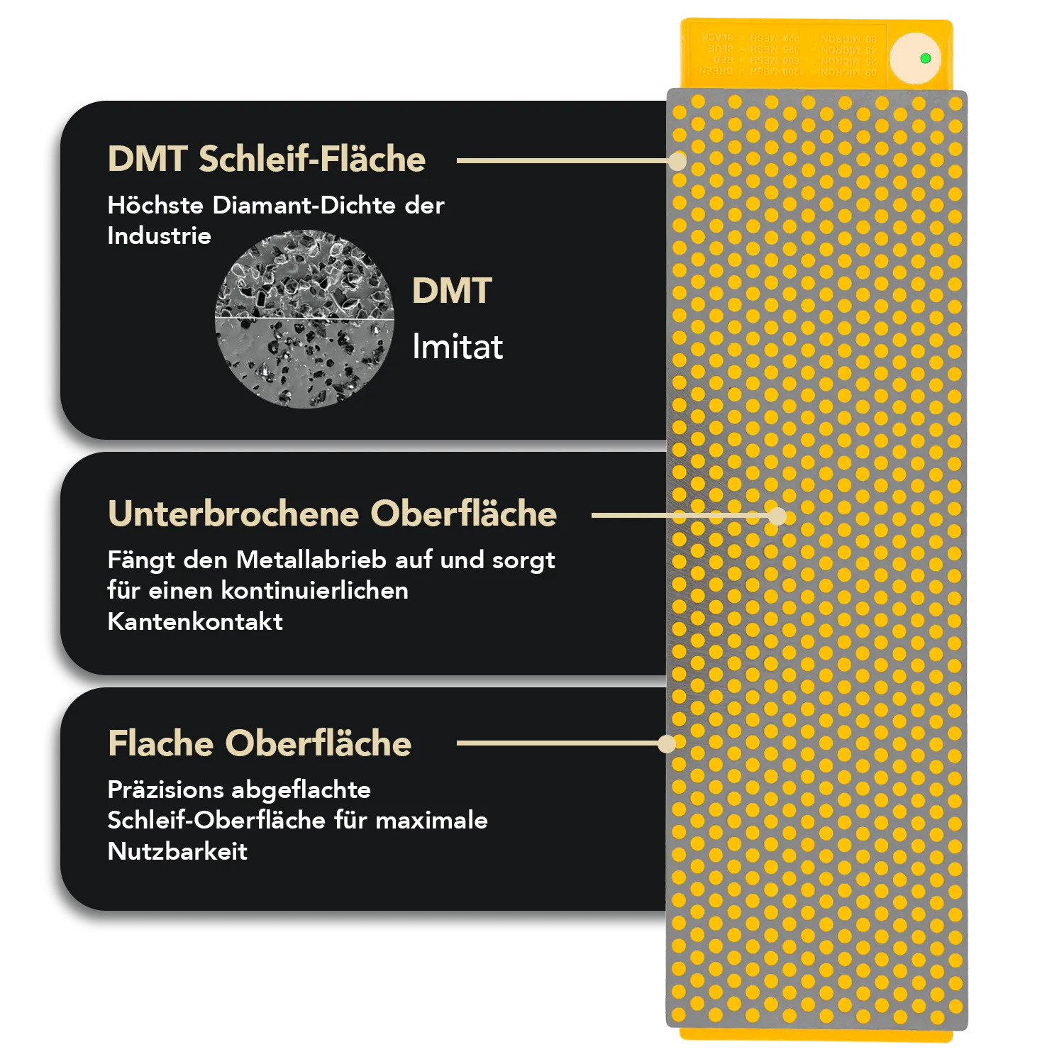 DuoSharp® Diamant Schleifstein 8" Extrafein / Extra-Extrafein, W8EEENB