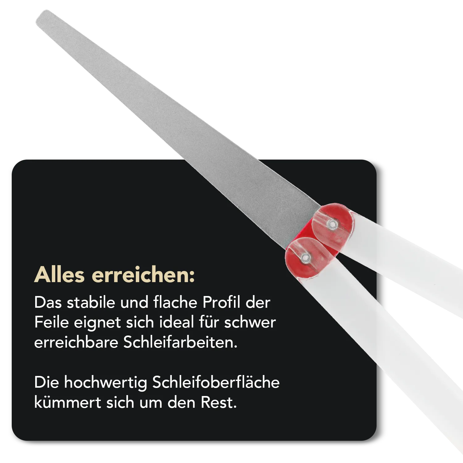 Diafold® flache Schleiffeile Fein, FFF Diafold® flache Schleiffeile Fein, FFF