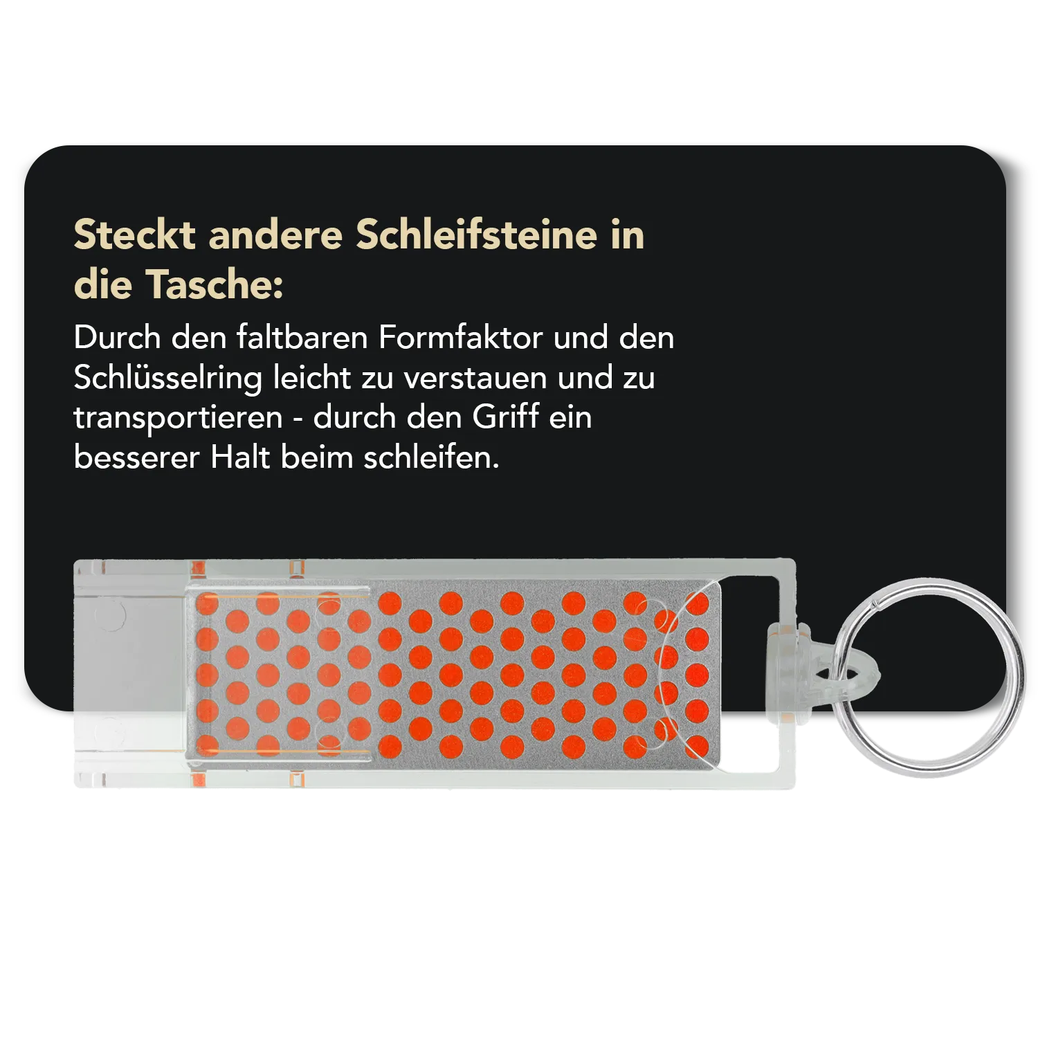 Diamond Whetstone™ Mini-Sharp® Diamant Taschenschleifstein Fein, F70F