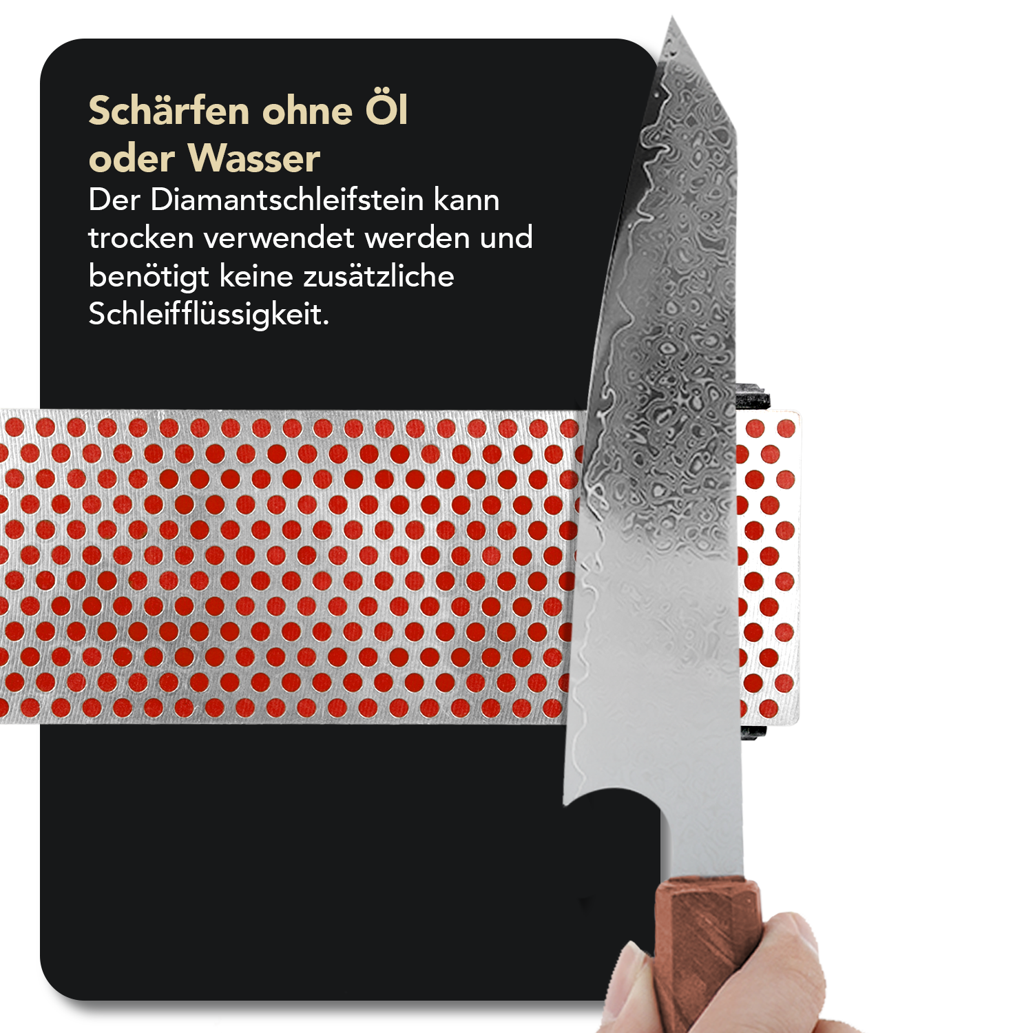 Diamond Whetstone™ Diamant Schleifsteine in Kunststoffbox 6" Extrafein / Fein / Grob / Extragrob, W6EFCX-KIT