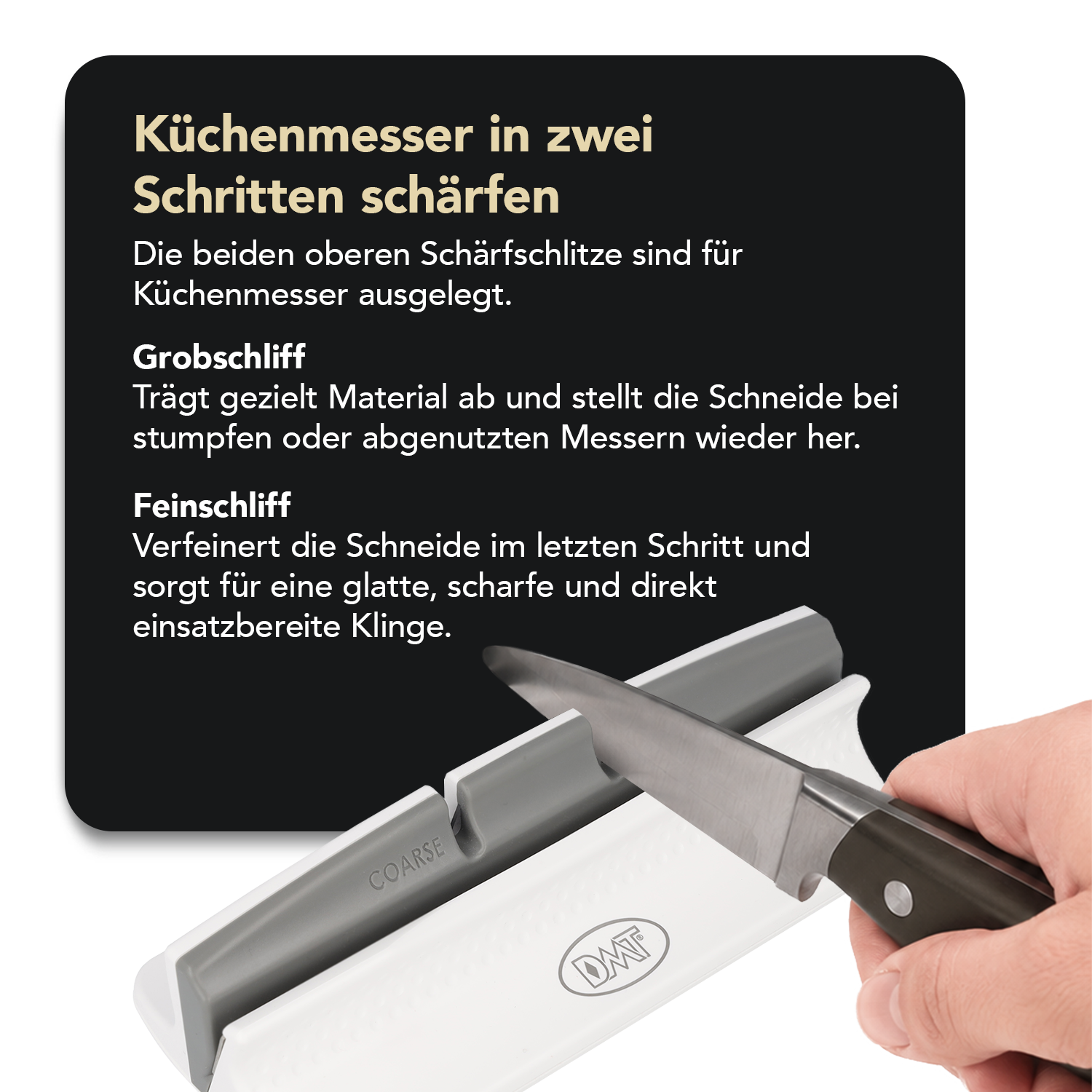 DMT EdgeSharp Pizzaschneider Schärfer