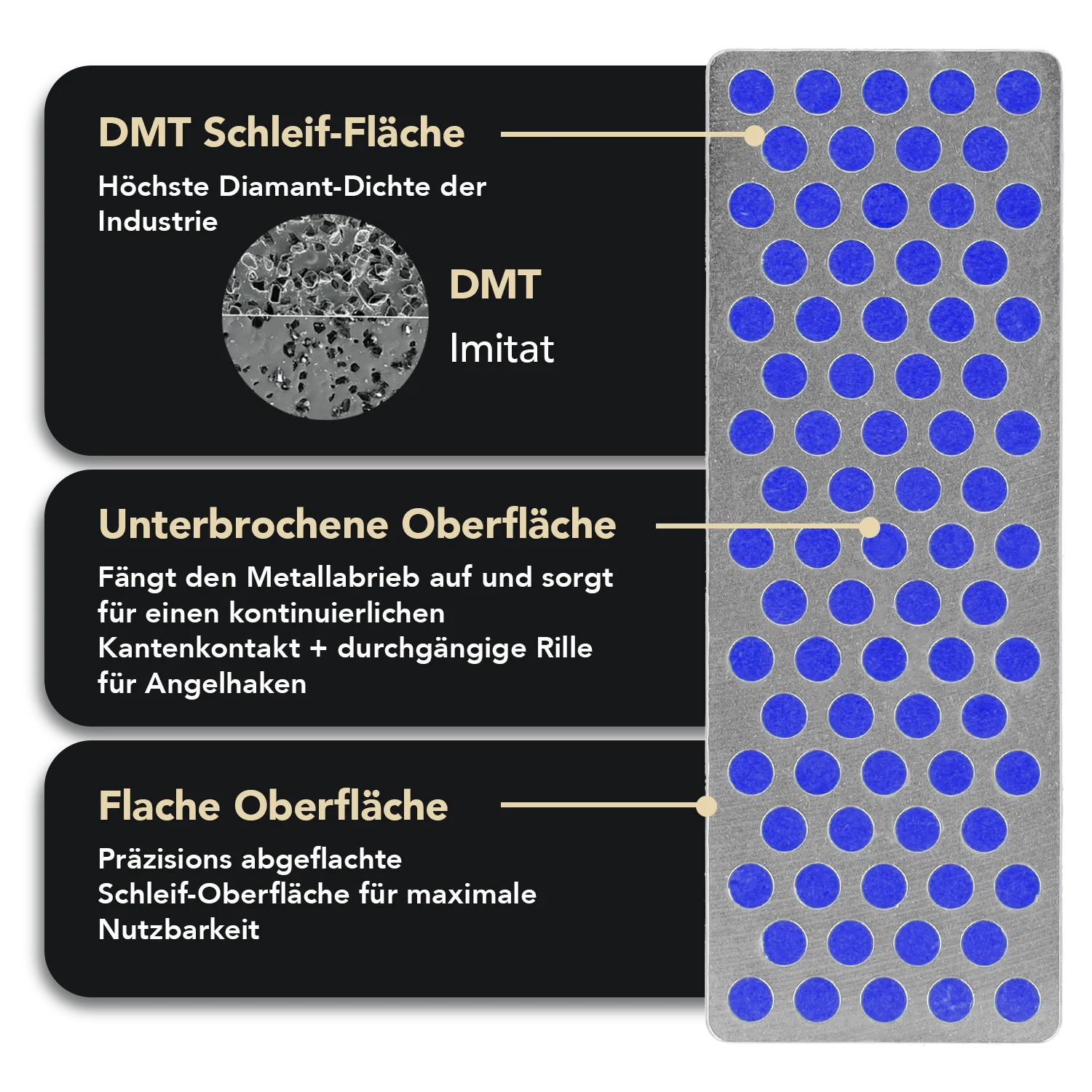 Diamond Whetstone™ Diamant Mini-Schleifstein 70mm Grob, W7C