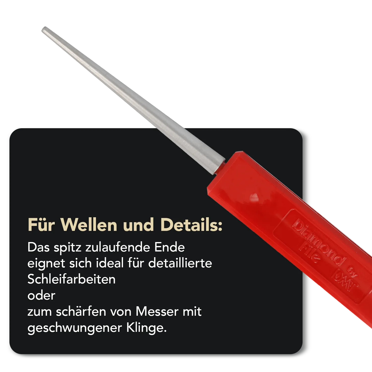 Diamond Cone Small Fein mit Griff, DCSFH