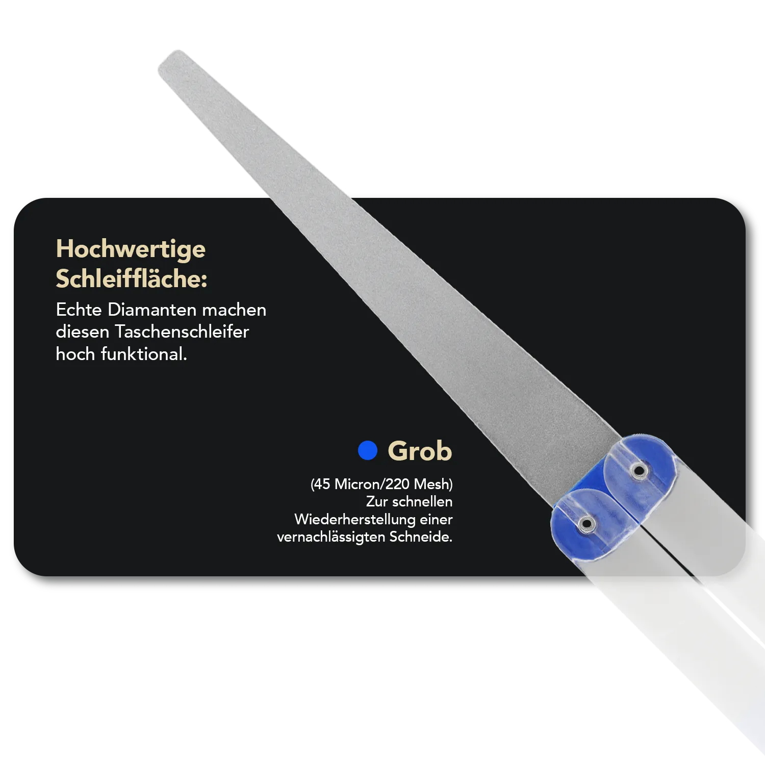 Diafold® flache Schleiffeile Grob, FFC