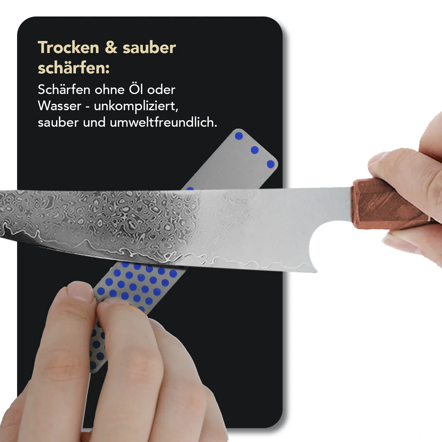 Machinist Diamond Whetstone™ Diamant Taschenschleifstein 4" Grob, WMC