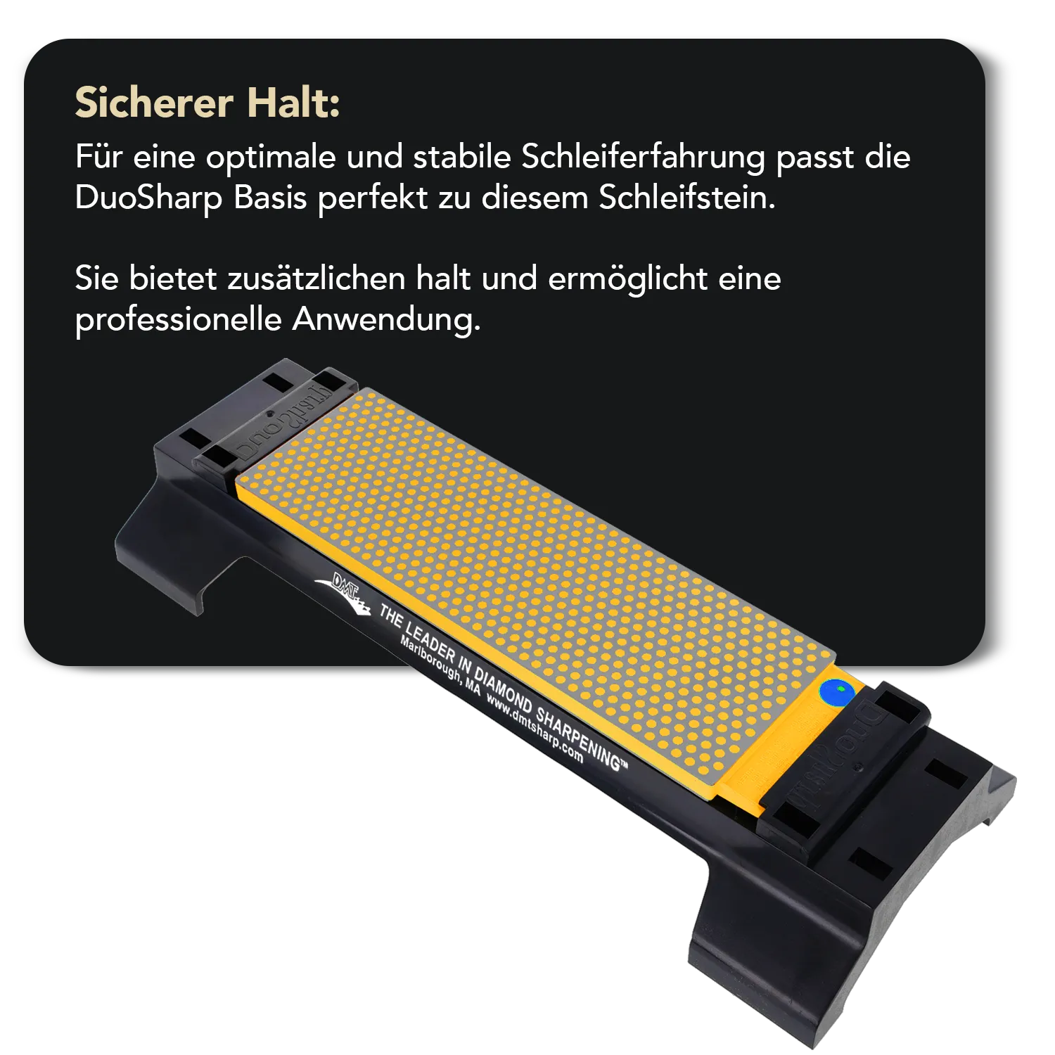 DuoSharp® Diamant Schleifstein 8" Grob / Extrafein, W8ECNB
