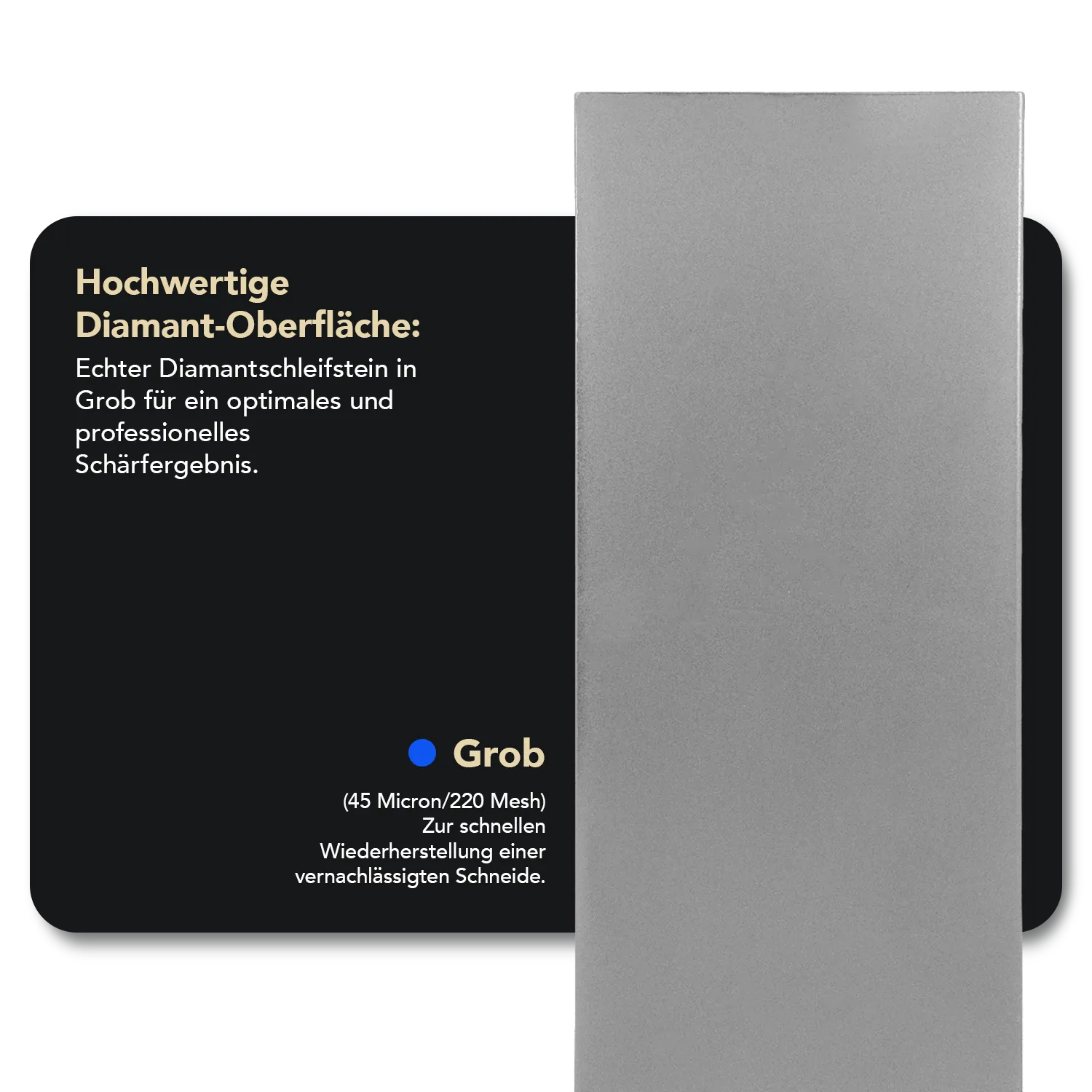 Dia-Sharp® Diamant Schleifstein 10" Grob, D10C