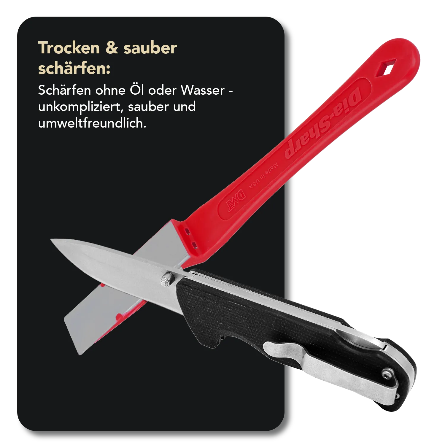 Dia-Sharp® Diamond Mini-Hone®  Diamant Schleiffeile Grob / Fein / Extrafein, D2K