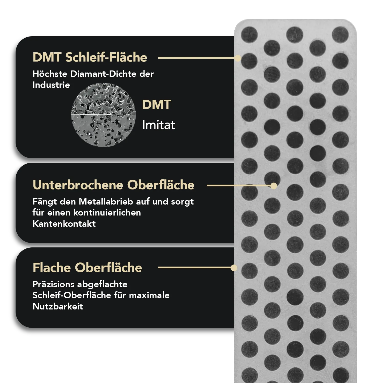 Diafold® Diamant Taschenschleifstein Extragrob, FWX