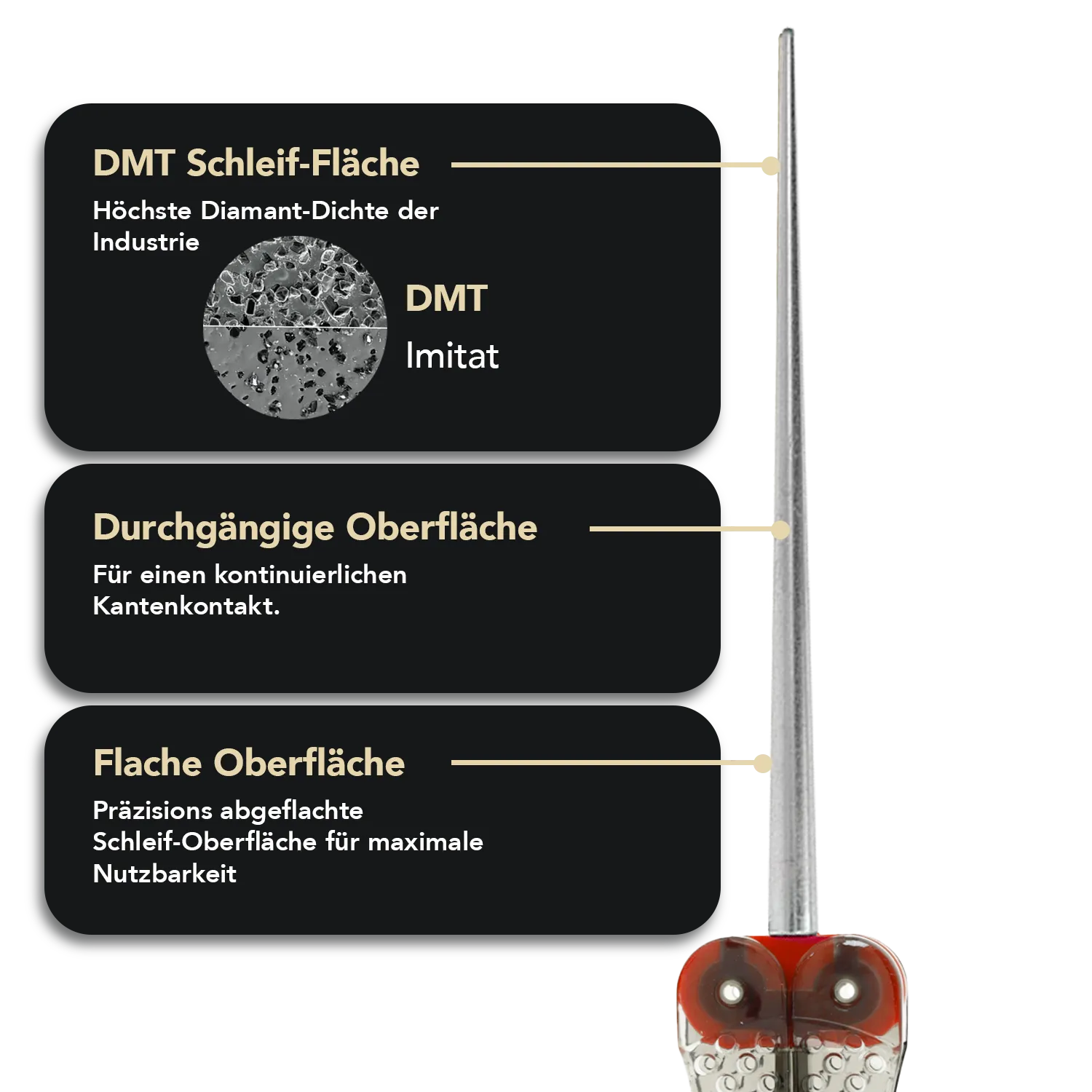 DMT Diafold® Diamant Taschenschleifstab Fein, FSKF