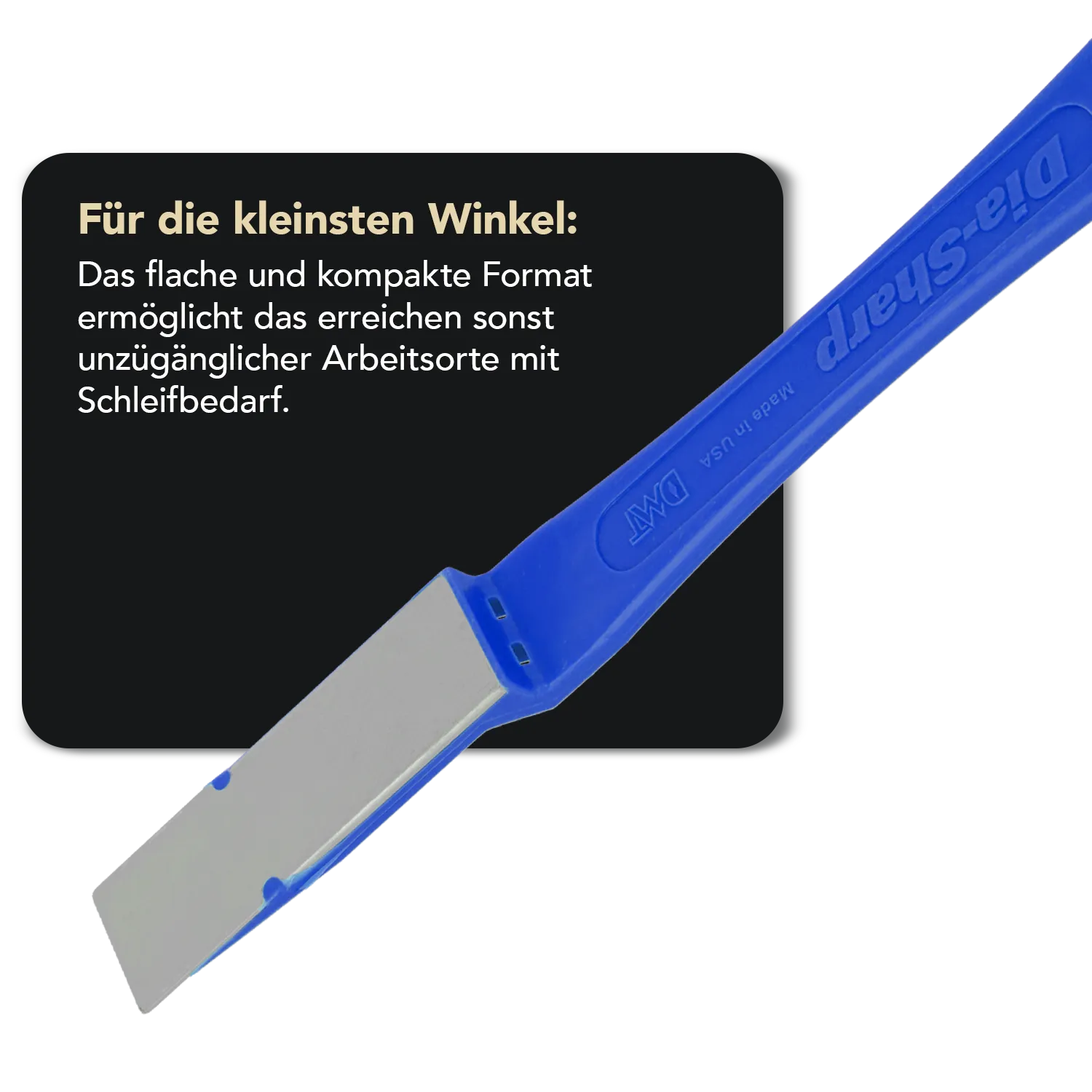 Dia-Sharp® Diamond Mini-Hone®  Diamant Schleiffeile Grob, D2C