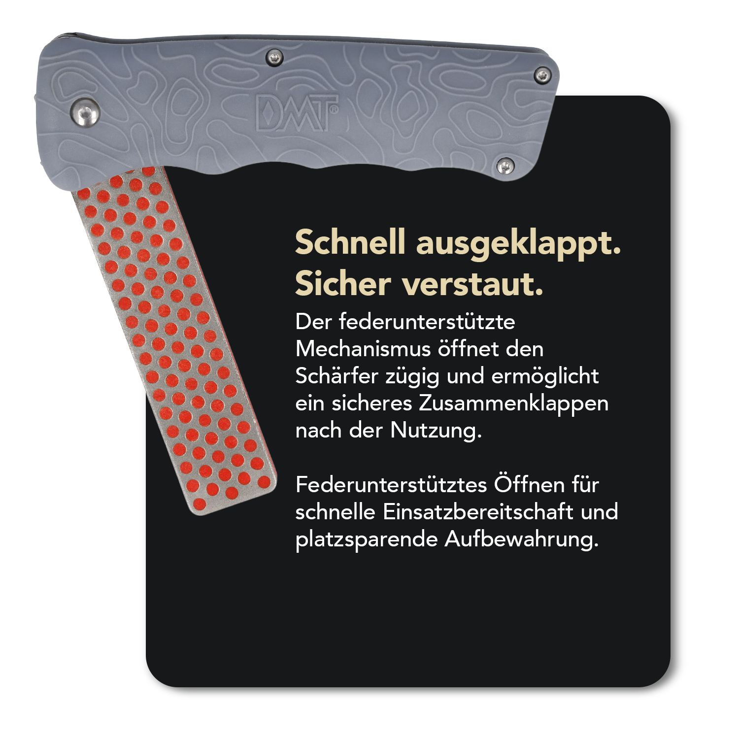 Edgesharp Burst Sprungfeder Taschenschleifstein
