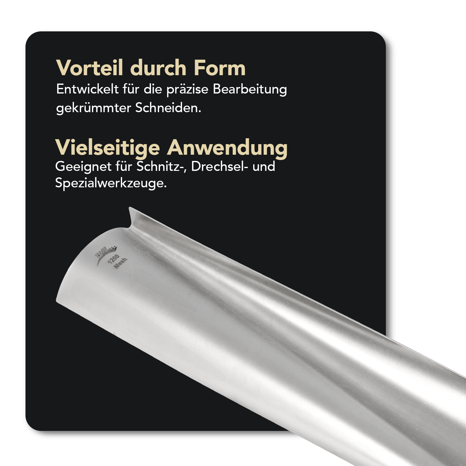 Diamond Wave™ Konkav-Konvex Schleifer Fein