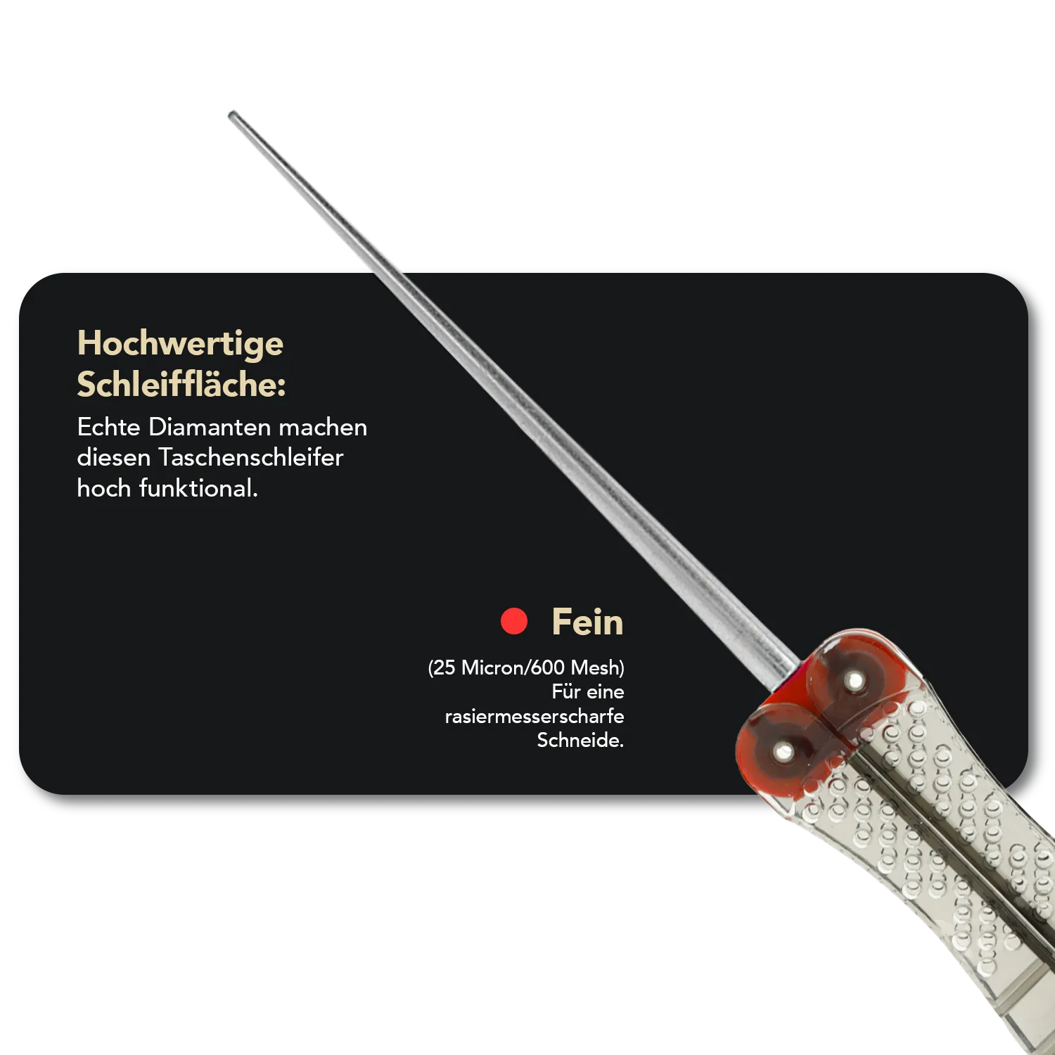 DMT Diafold® Diamant Taschenschleifstab Fein, FSKF