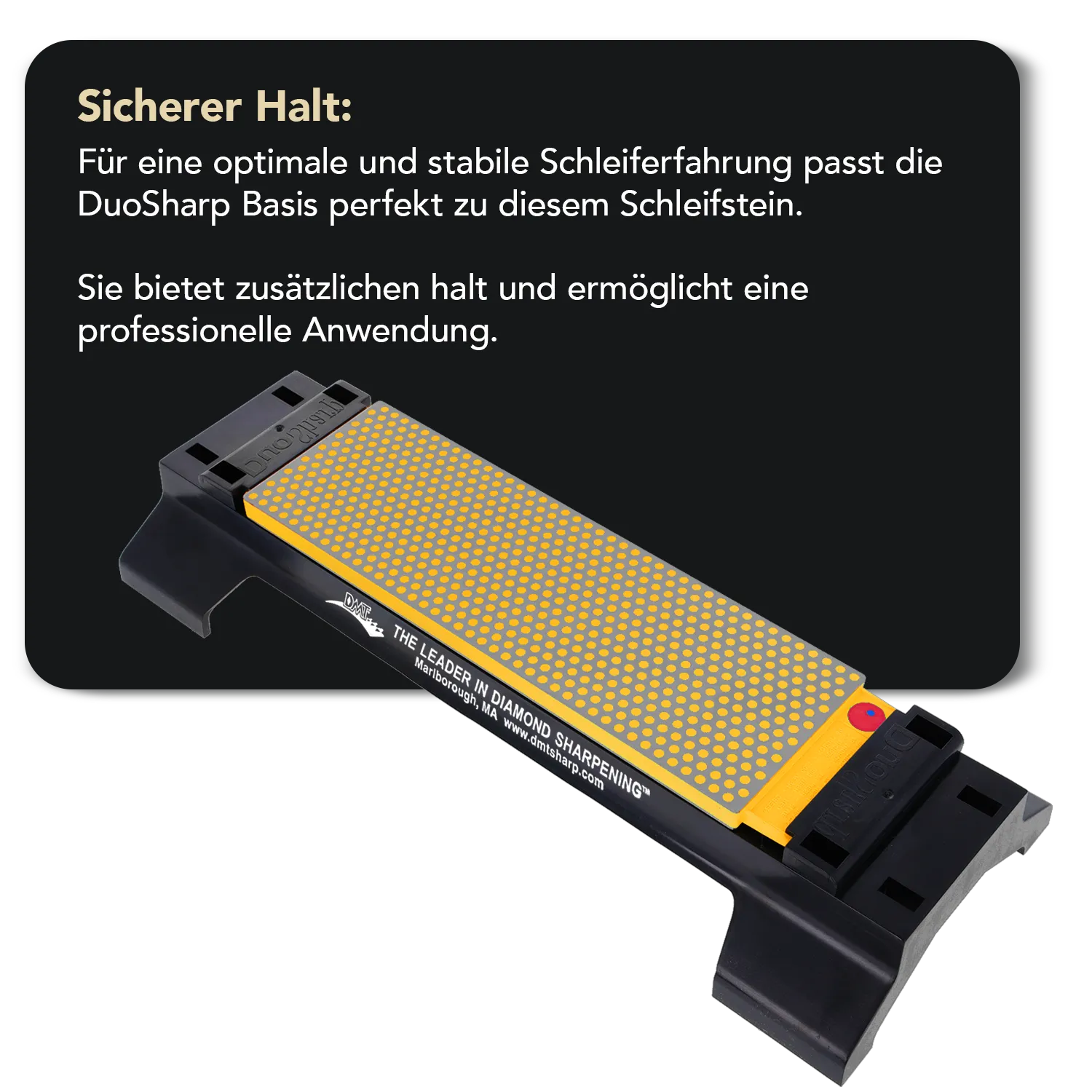 DuoSharp® Diamant Schleifstein 8" Grob / Fein, W8FCNB