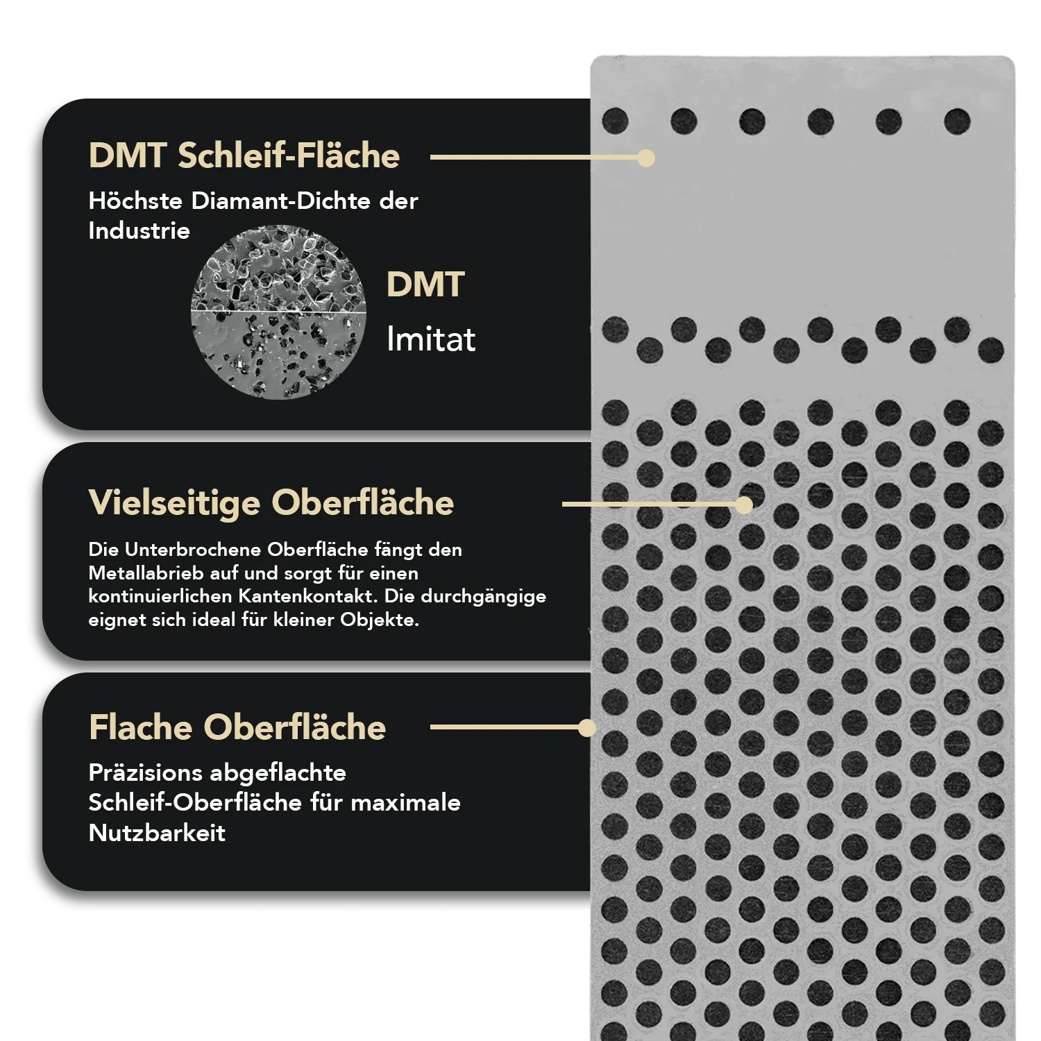 Machinist Diamond Whetstone™ Diamant Schleifstein in Kunststoffbox 6" Extragrob, W6XP