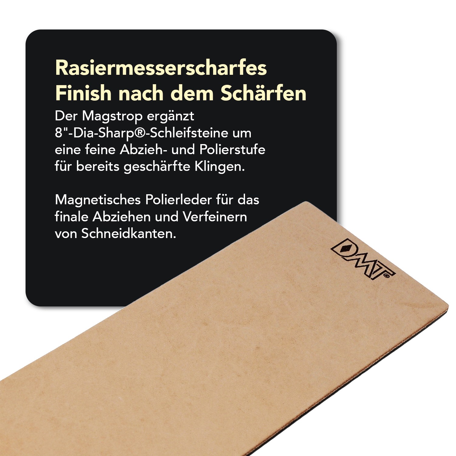 MagStrop 8" Magnetisches Abziehleder