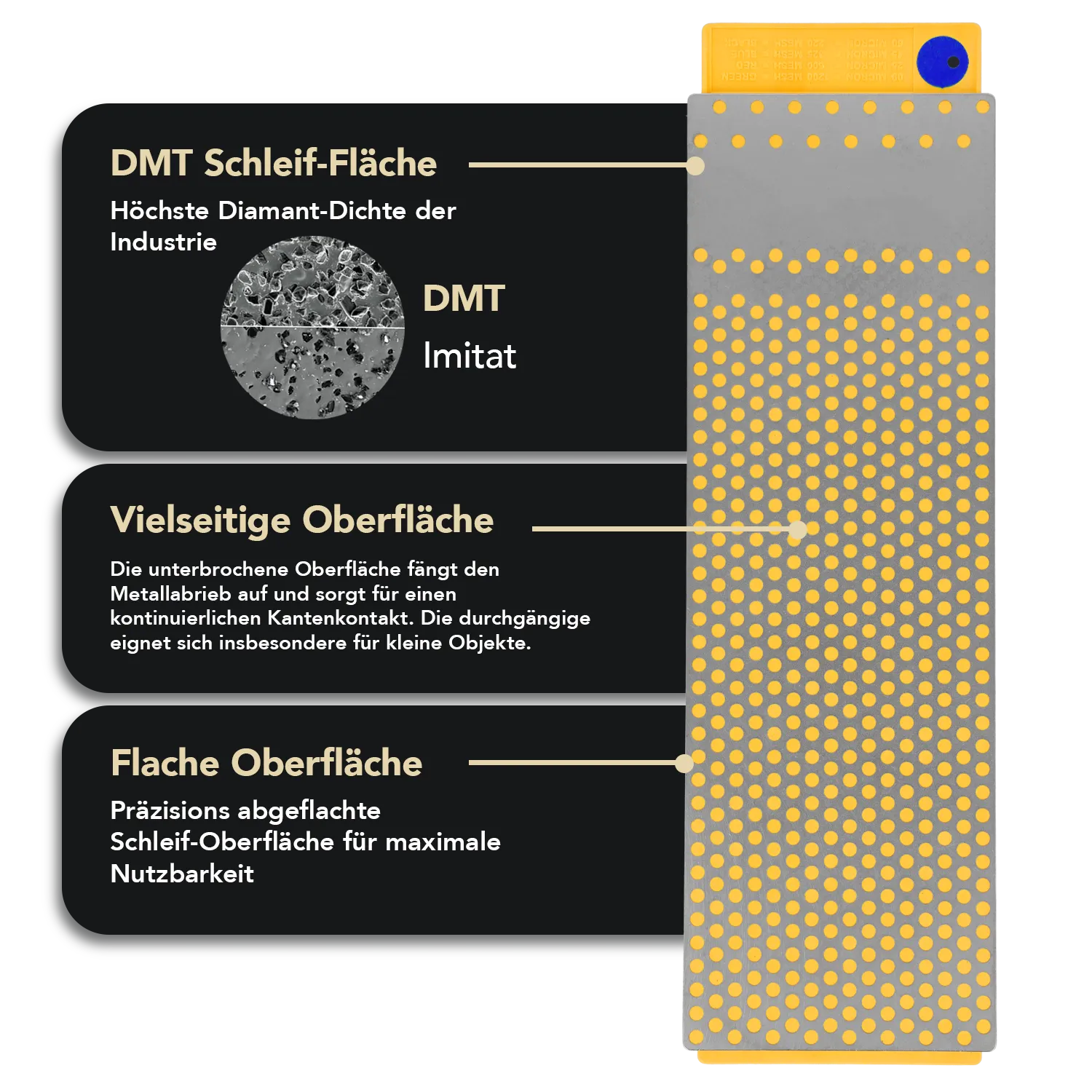 DuoSharp®Plus™ Diamant Schleifstein 8" Extragrob / Grob, WM8CX