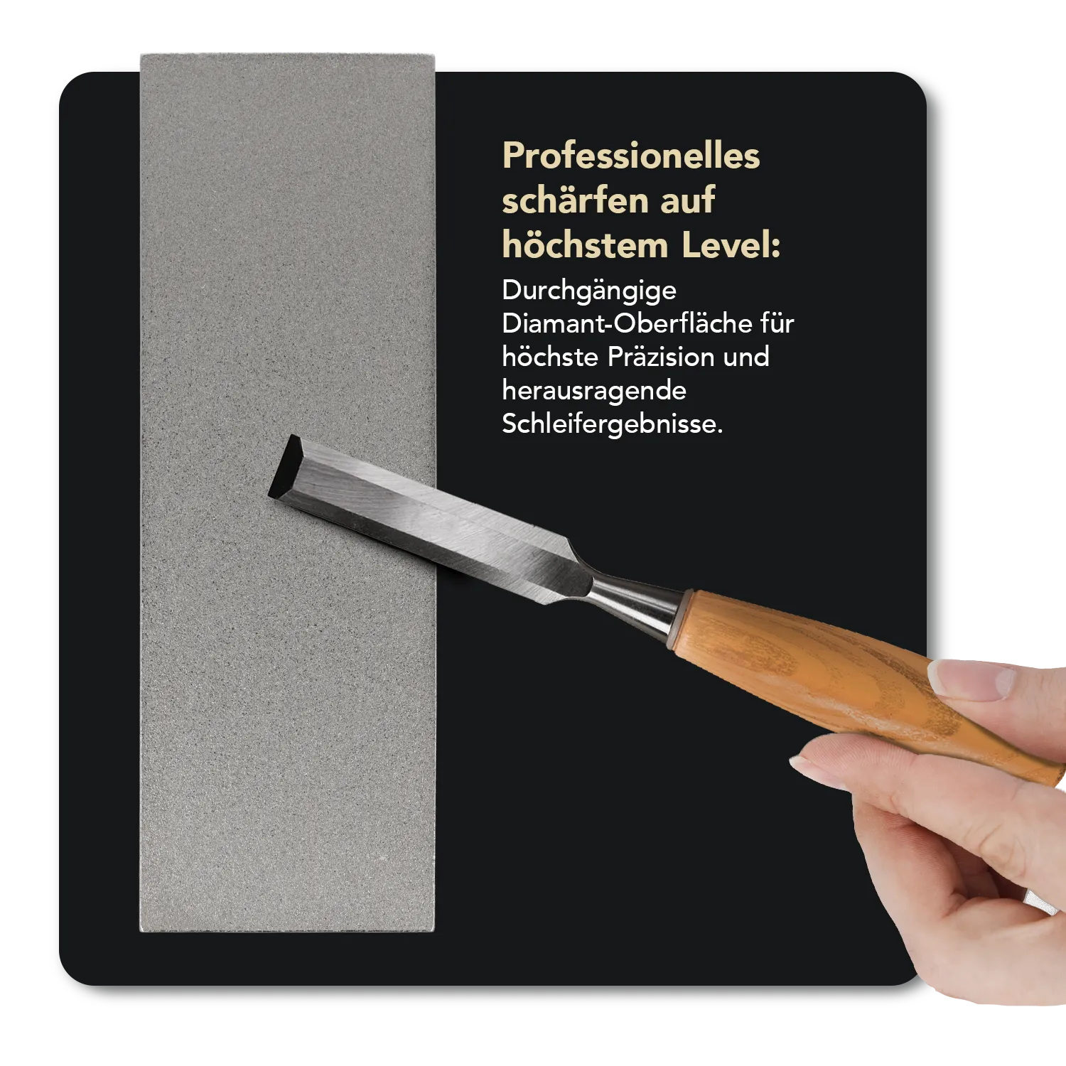 Dia-Sharp® Diamant Schleifstein 6" Extragrob / Grob, D6CX