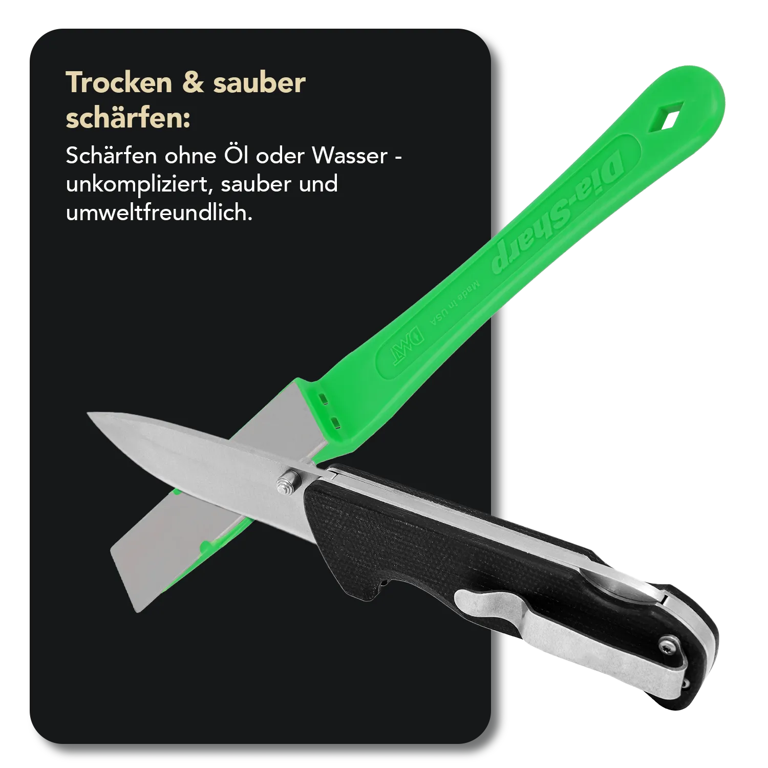 Dia-Sharp® Diamond Mini-Hone®  Diamant Schleiffeile Extrafein, D2E