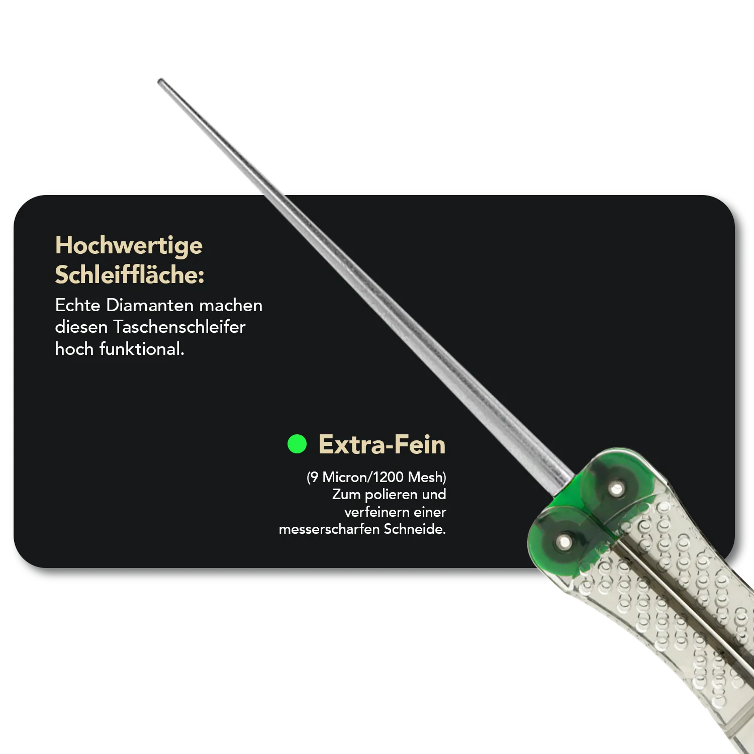 Diafold® Diamant Taschenschleifstab Extrafein, FSKE