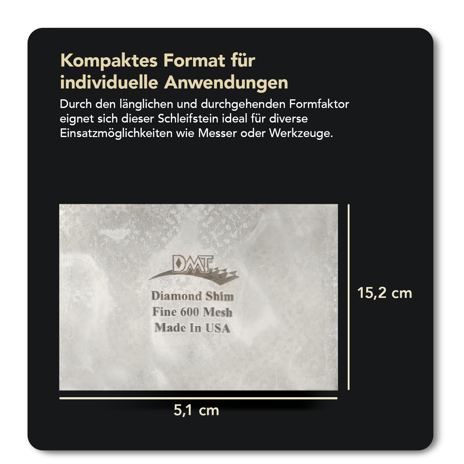 Flexi-Sharp® Diamant Schleiffolie, 3" x 2" Fein, SO6F