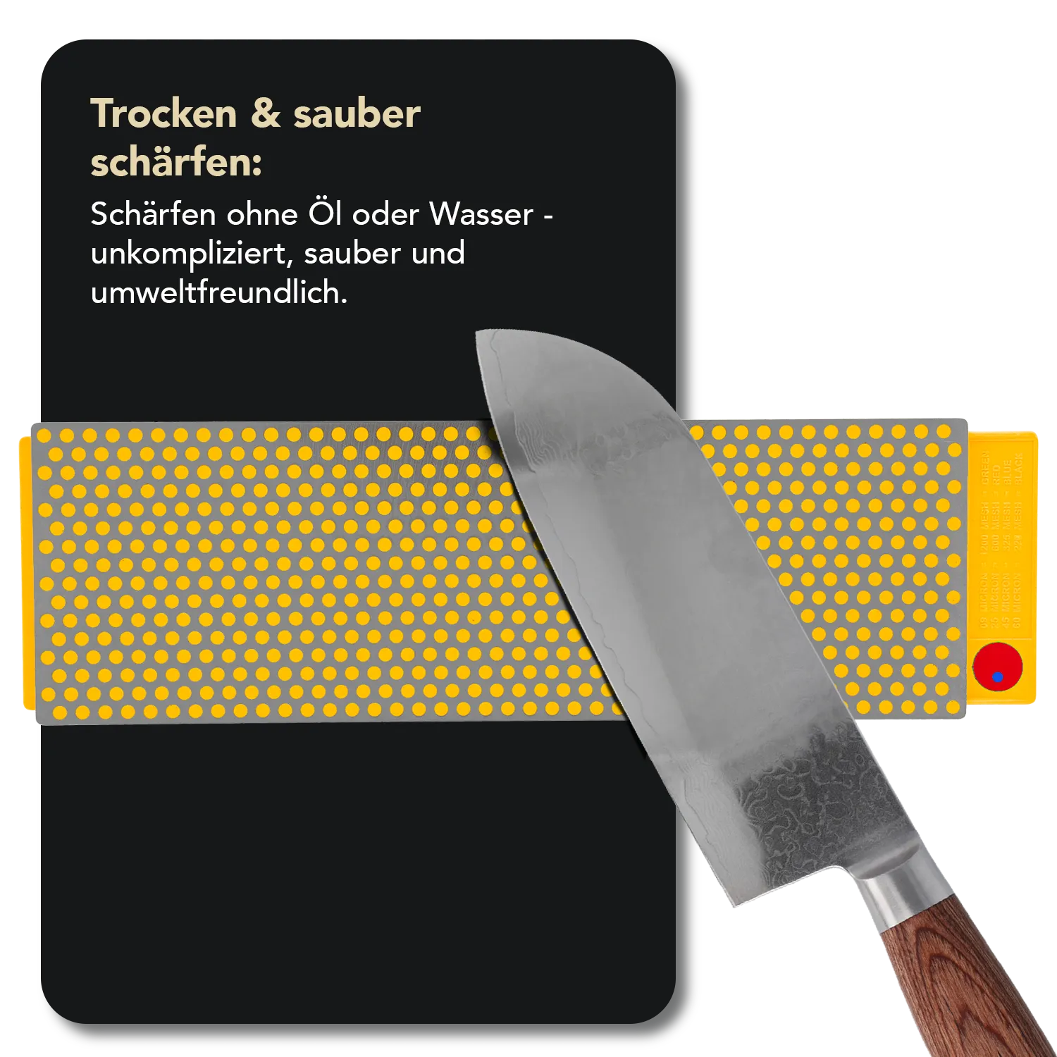 DuoSharp® Diamant Schleifstein 8" Grob / Fein, W8FCNB