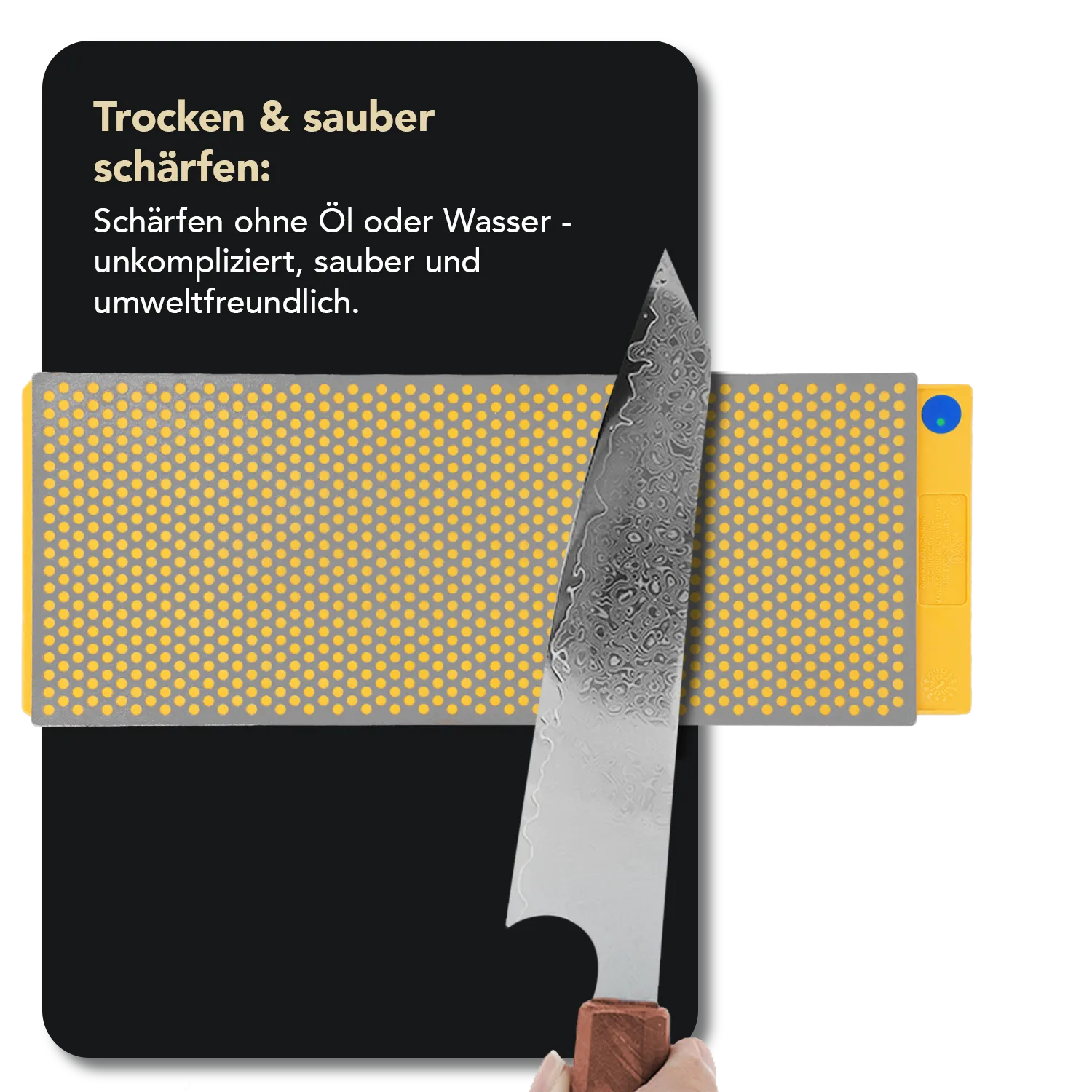 DuoSharp® Diamant Schleifstein 10" Grob / Extrafein, W250ECNB