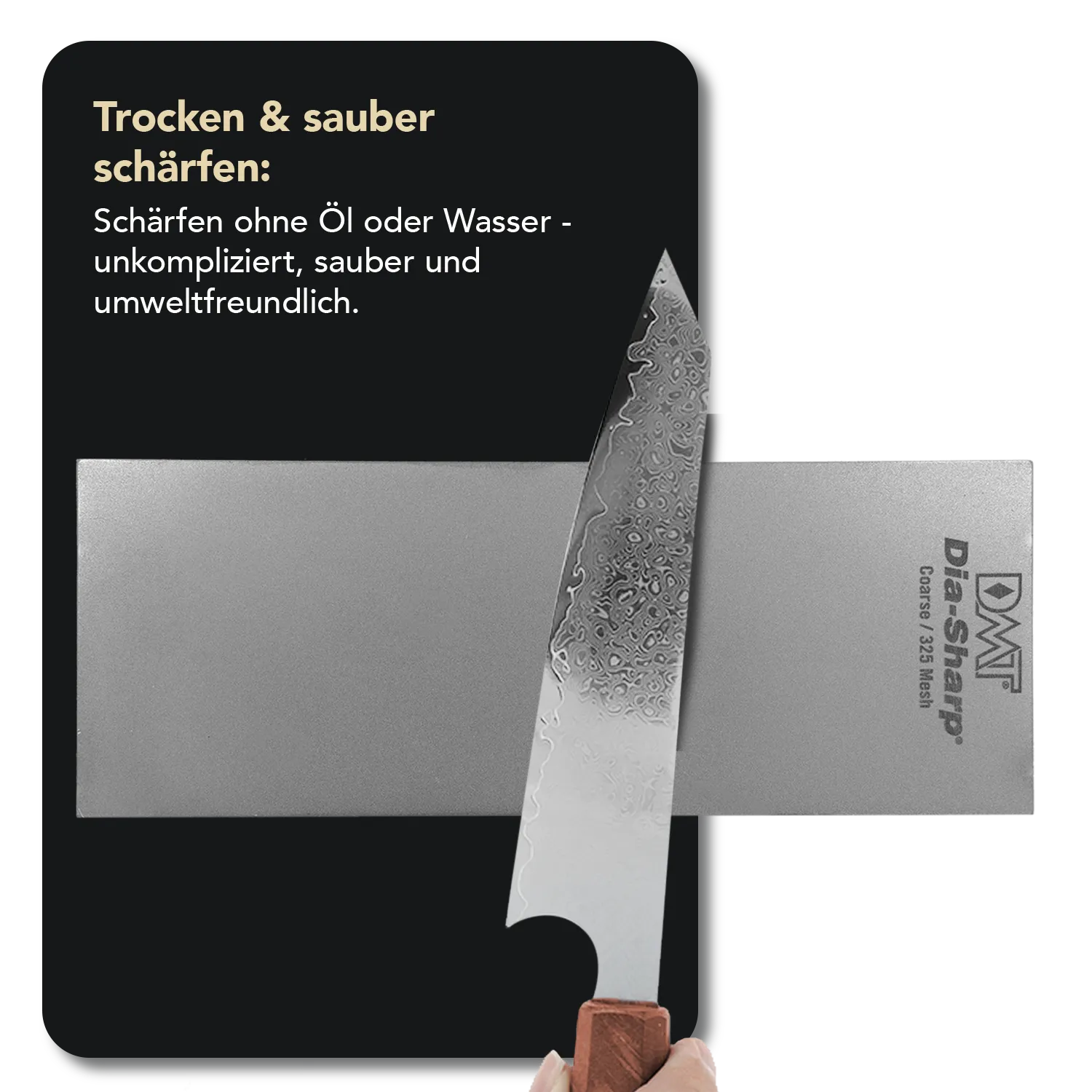 Dia-Sharp® Diamant Schleifstein 8" Extragrob / Grob, D8C/X