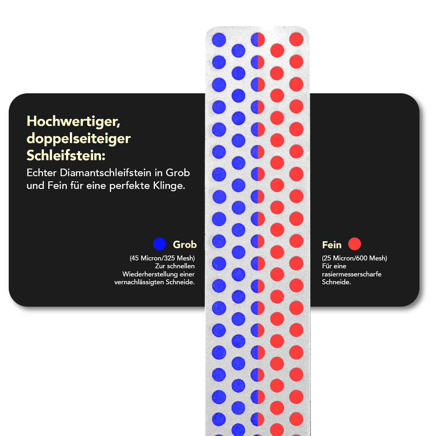 DMT Double Flip Taschenschleifstein Grob / Fein mit Flaschenöffner