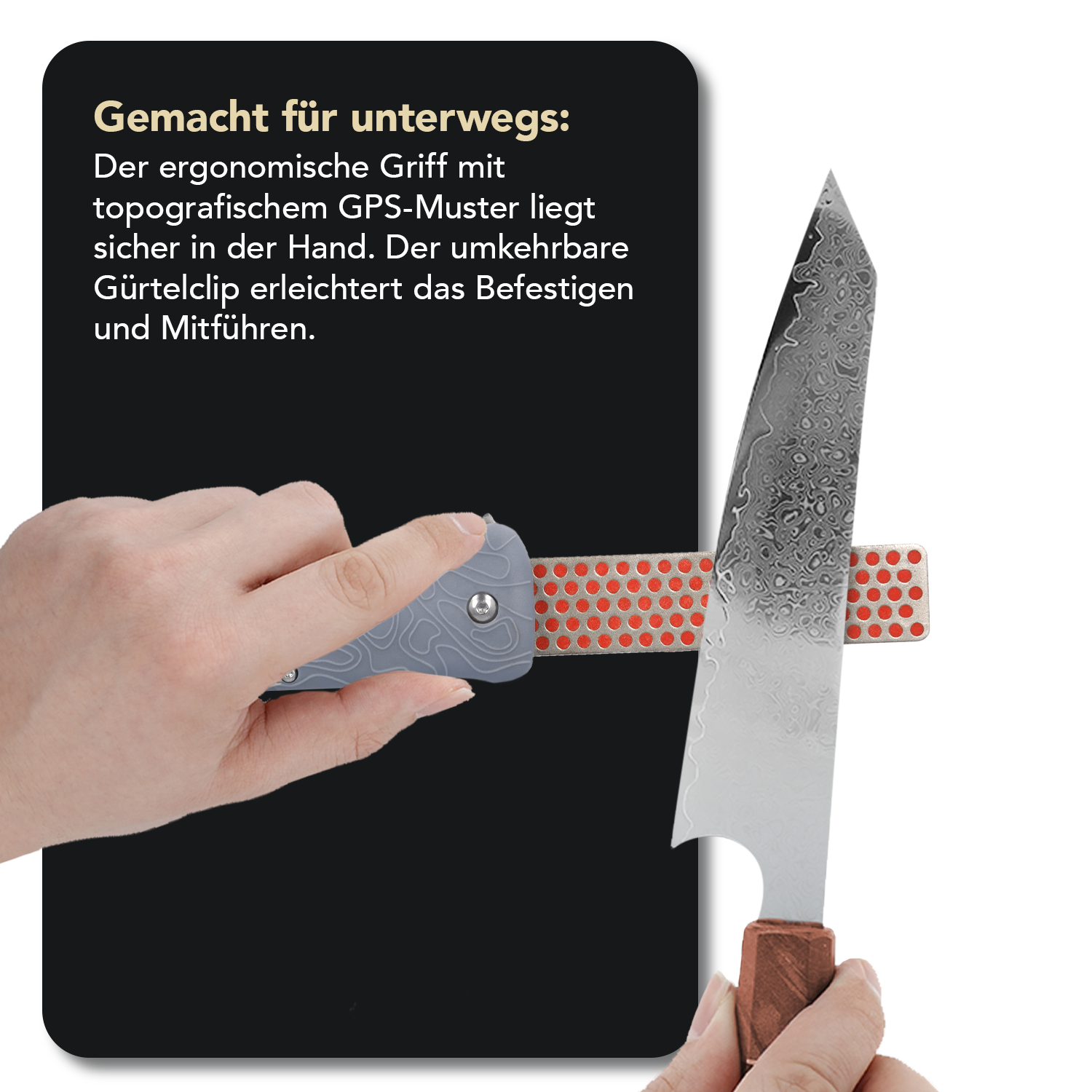 Edgesharp Burst Sprungfeder Taschenschleifstein