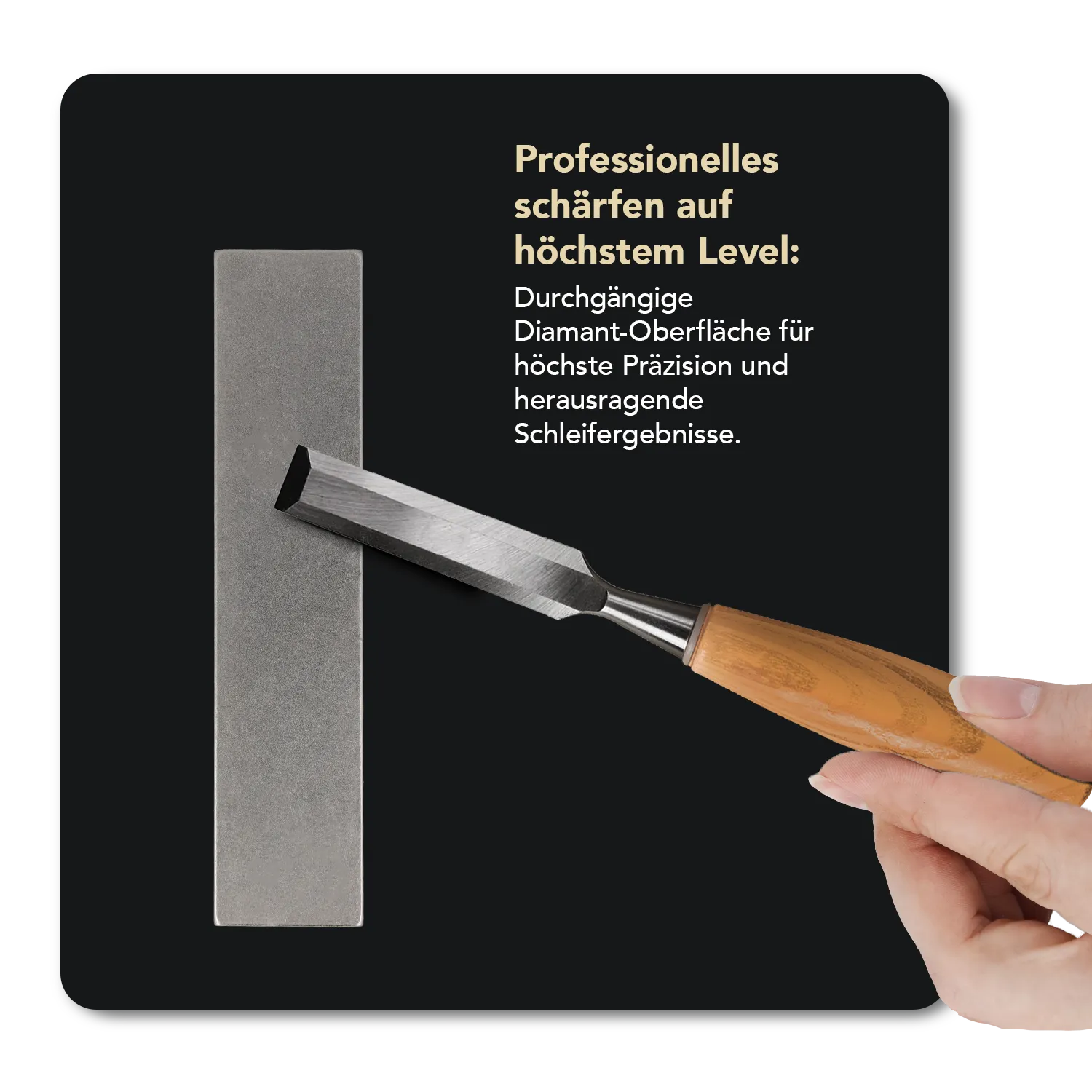 Dia-Sharp® Diamant Taschenschleifstein 4" Grob, D4C