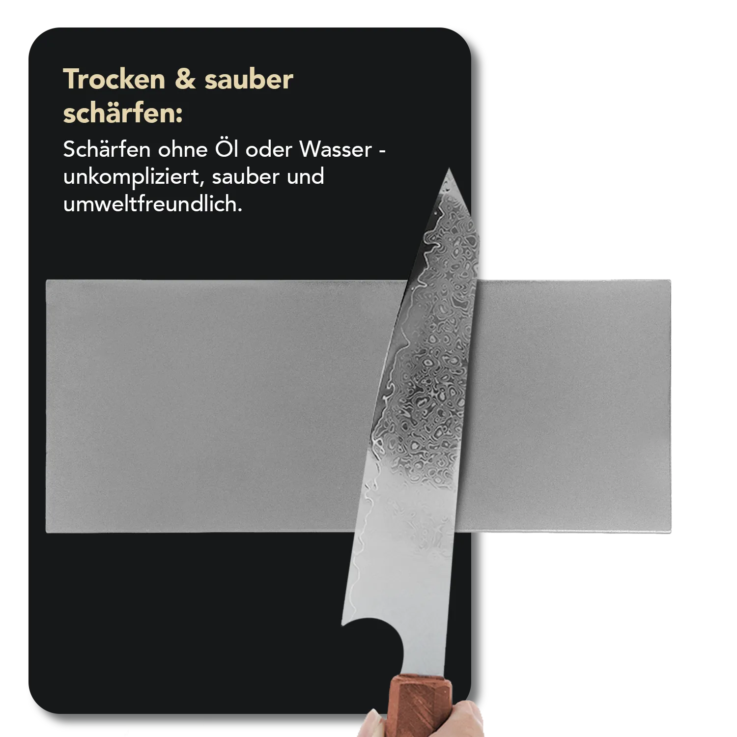 Dia-Sharp® Diamant Schleifstein 10" Grob, D10C