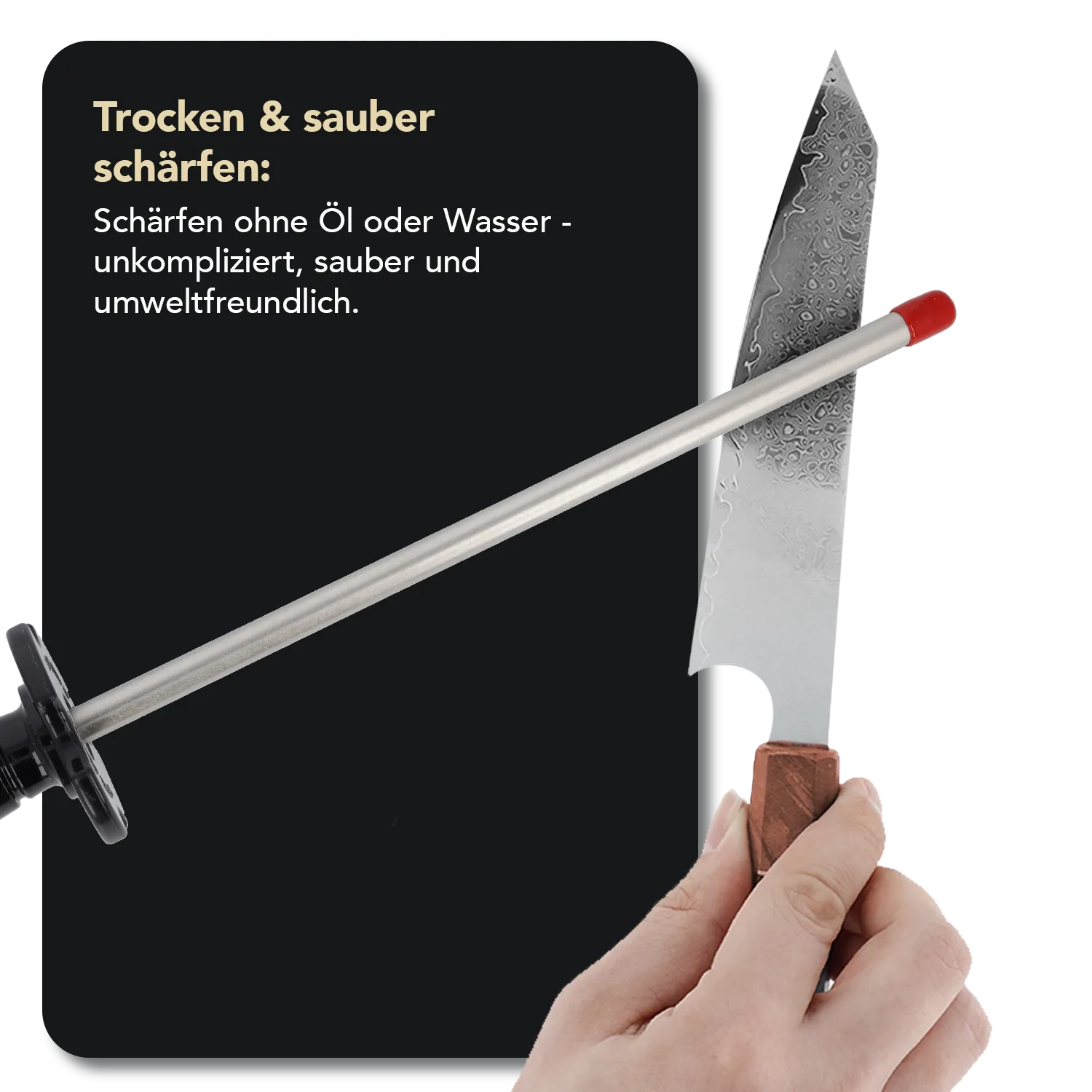 Diamond Steel™ Diamant Schleifstab 10" Fein, DS0F