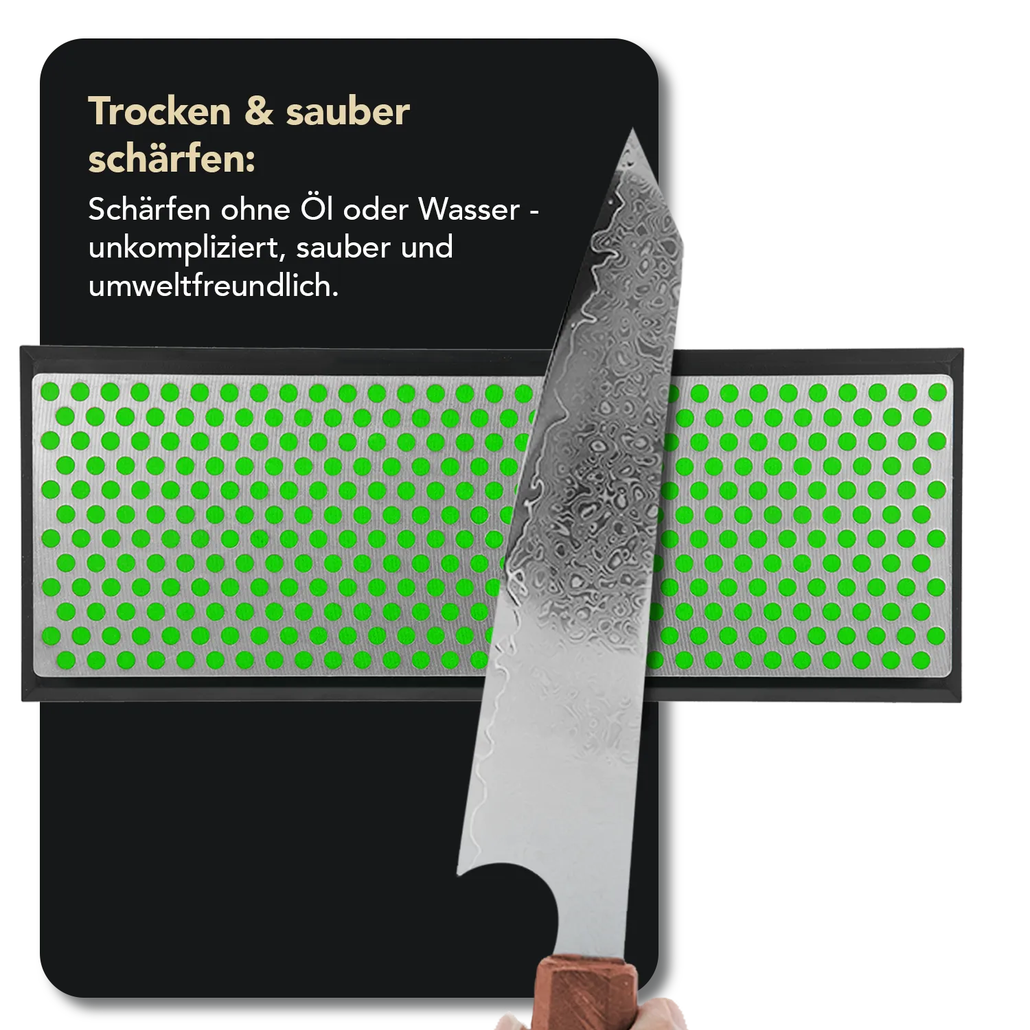 Diamond Whetstone™ Diamant Schleifstein in Kunststoffbox 6" Extrafein, W6EP