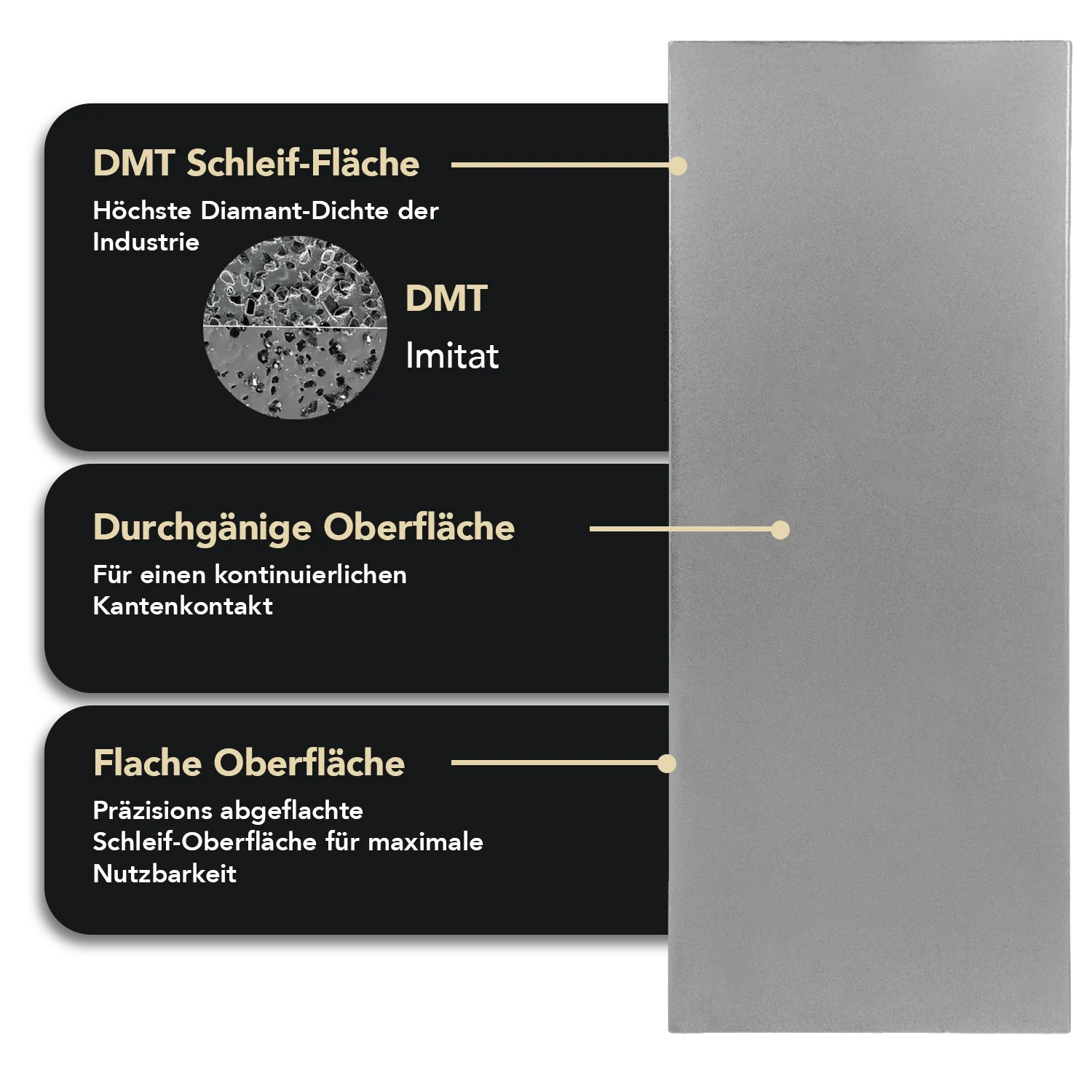 Dia-Sharp® Diamant Schleifstein 10" Grob, D10C