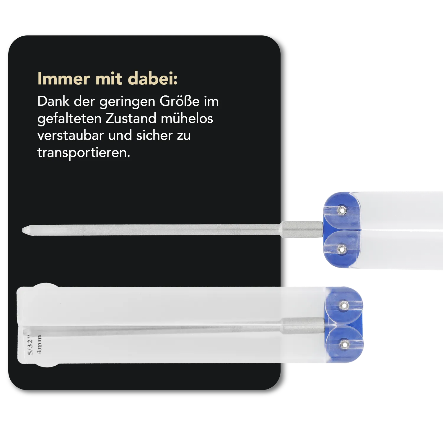 Diafold® Diamant Kettensägenfeile 5/32" Grob, FCS5C