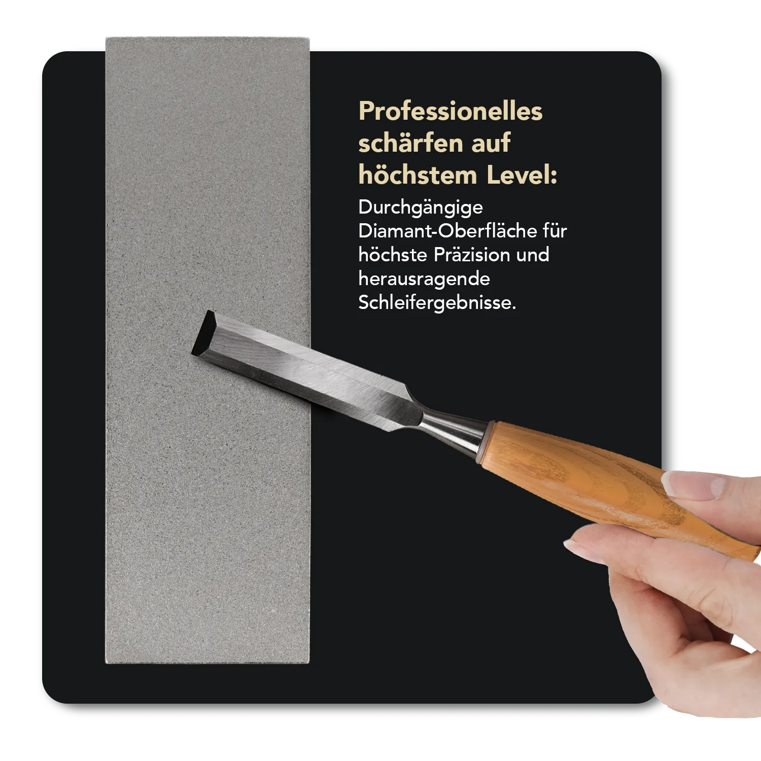 Dia-Sharp® Diamant Schleifstein 6" Extragrob, D6X